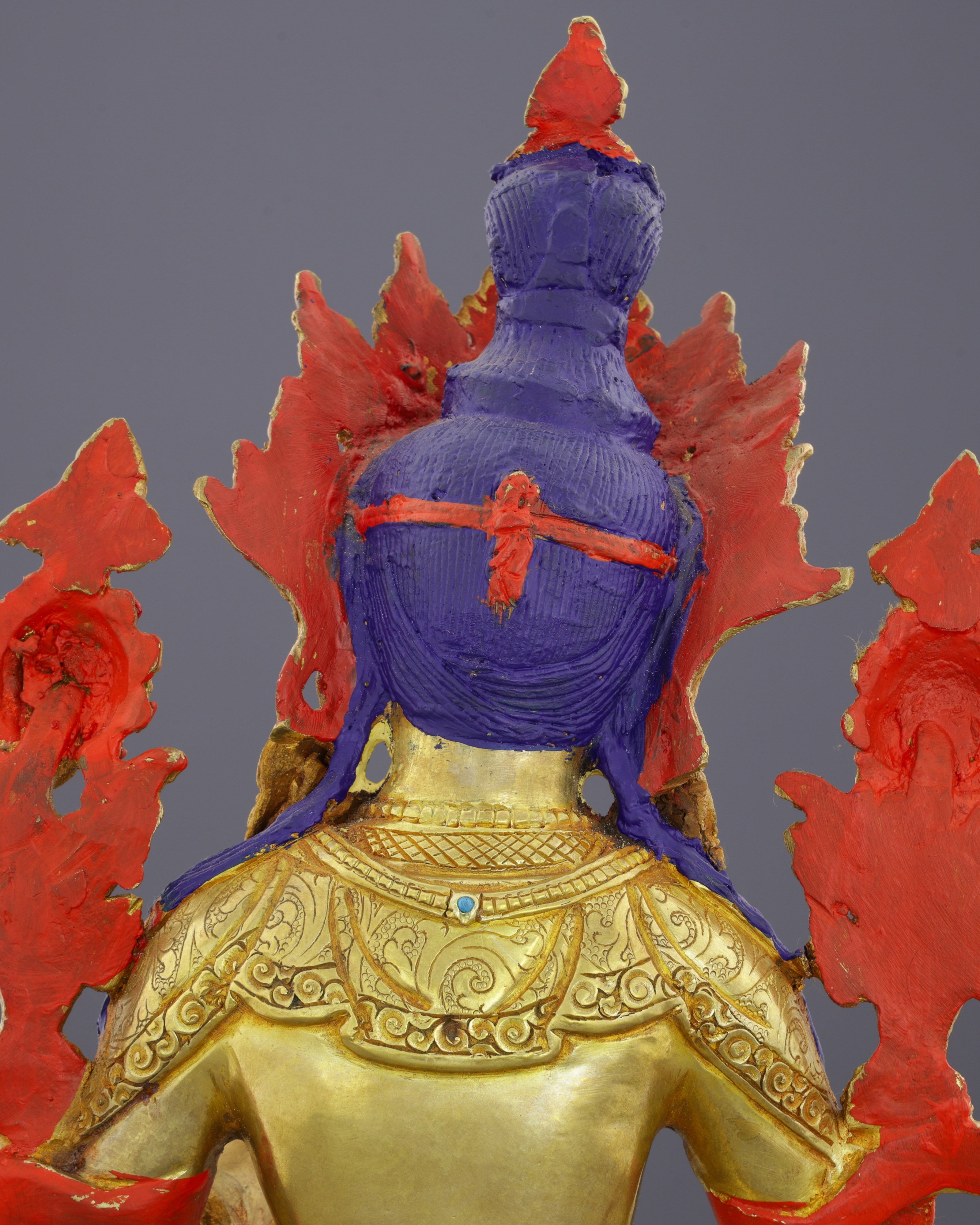 Divine Green Tara Statue | Radiant Nepalese Masterpiece of Compassion and Protection