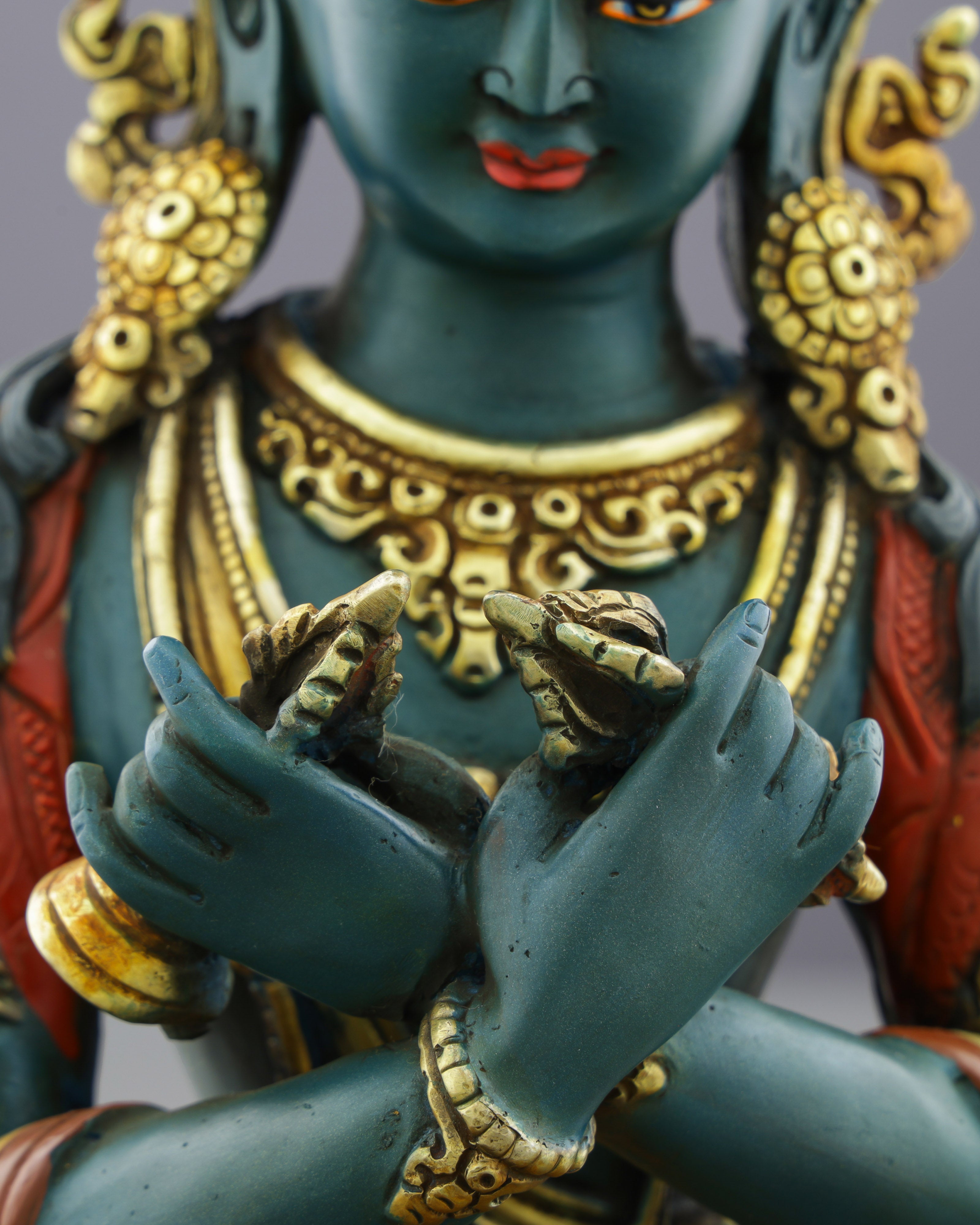 Primordial Wisdom | Stunning Nepalese Vajradhara Statue&nbsp;