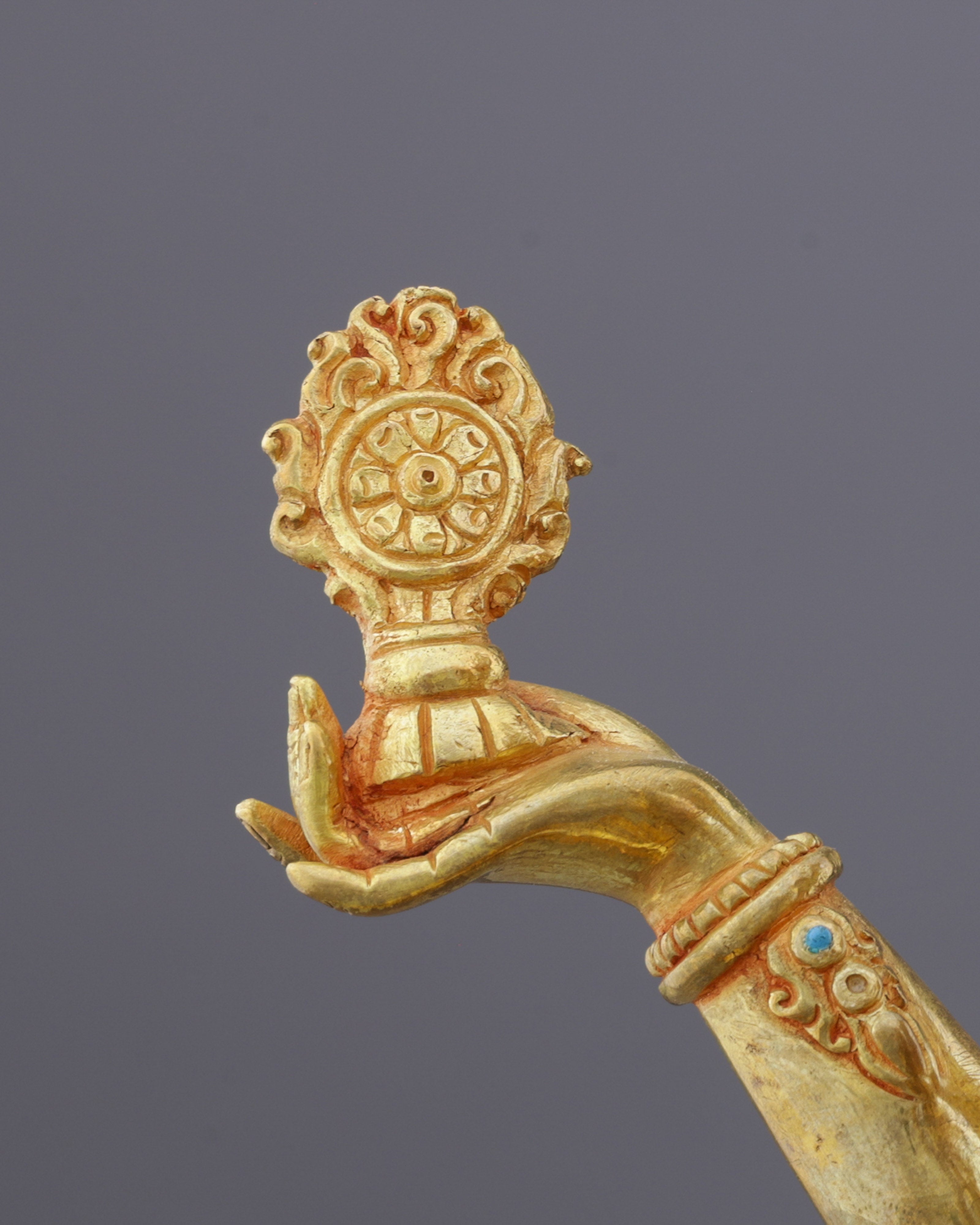 Supreme Union | Magnificent Nepalese Guhyasamaja Yab-Yum Statue in 24K Gold