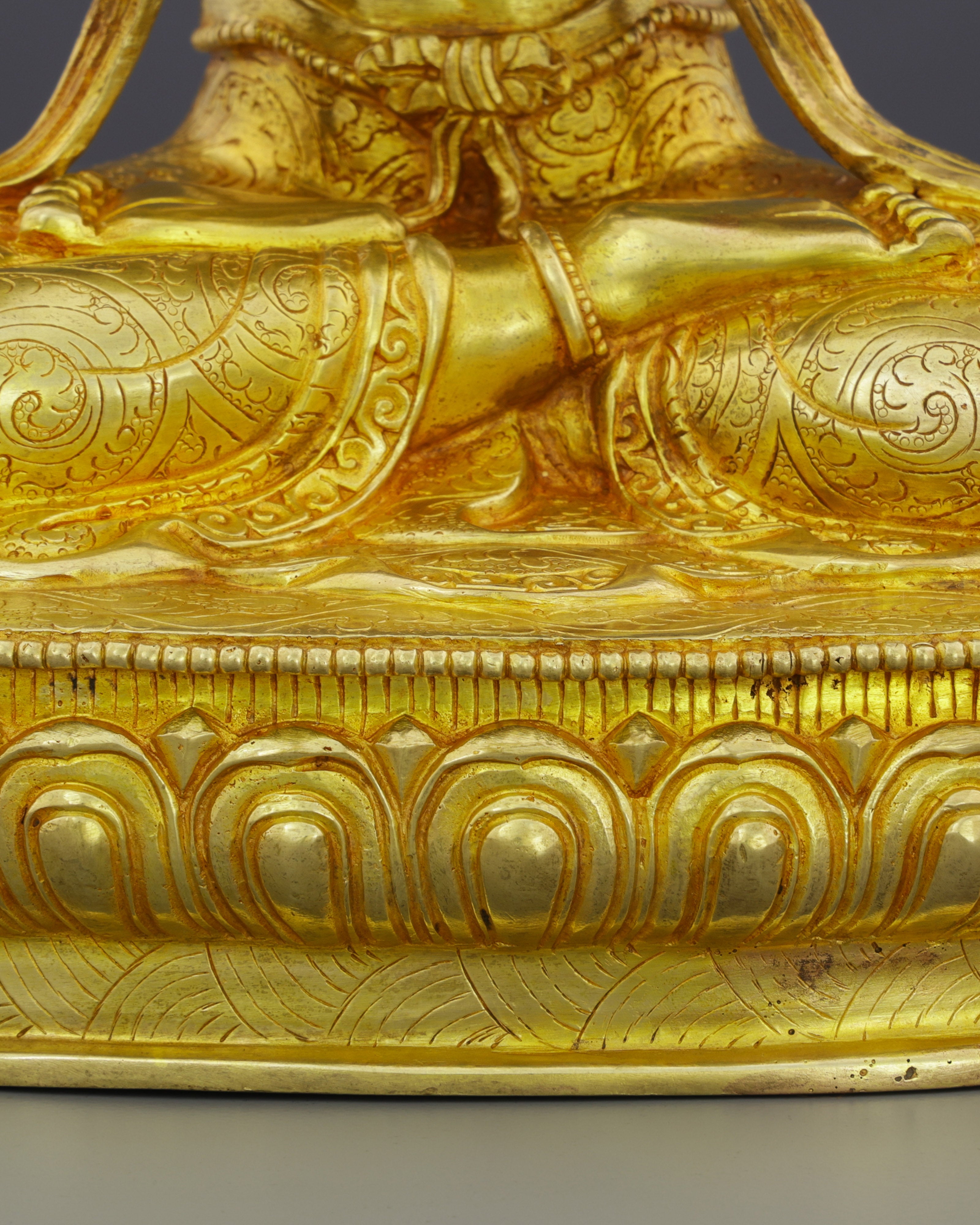 Primordial Wisdom | Handcrafted 24K Gold Gilded Vajradhara