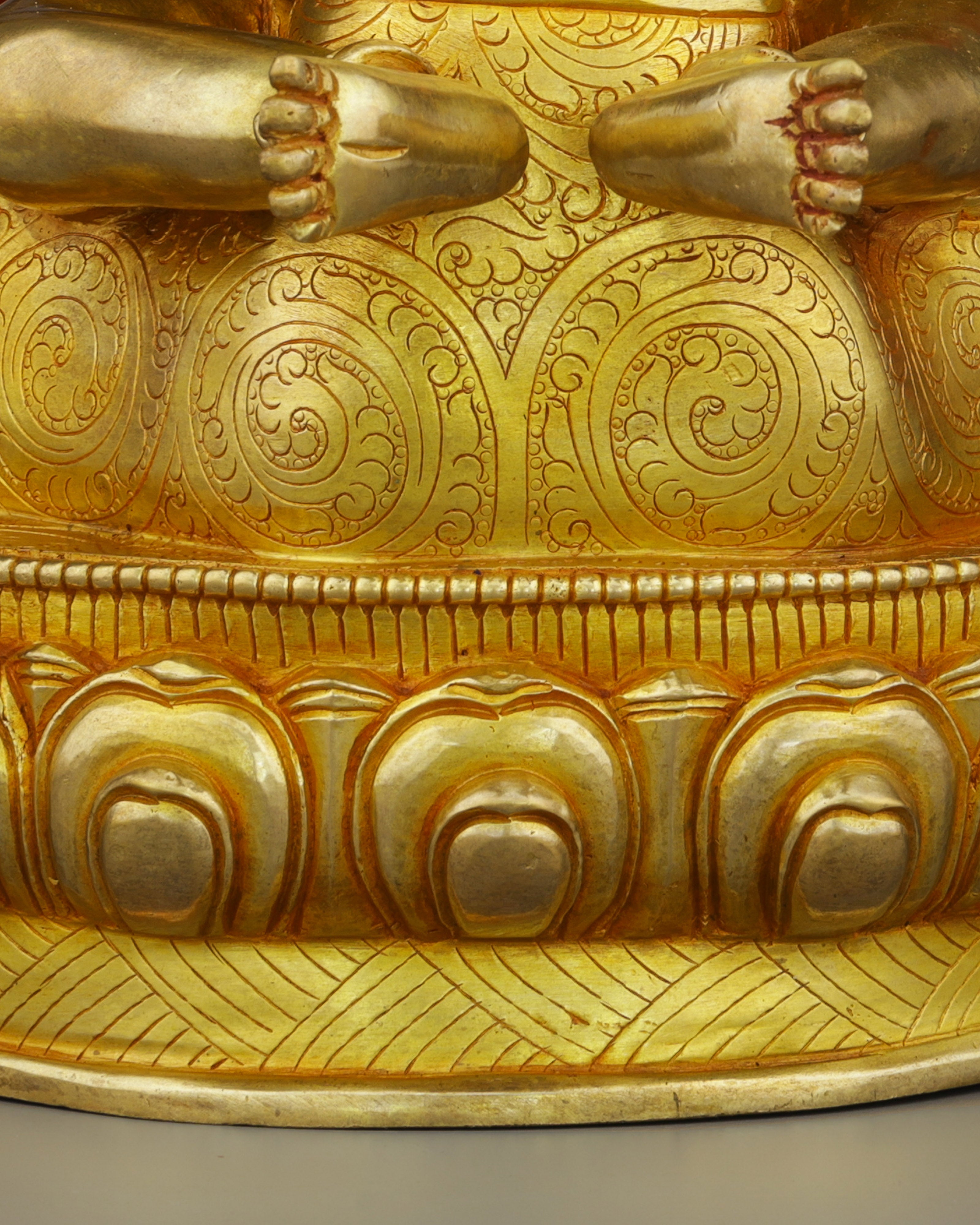 Divine Union | Exquisite 24K Gold Vajradhara Shakti Statue&nbsp;