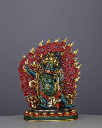 Guardian of Thunder | Handcrafted Vajrapani Statue from the Heart of Nepal