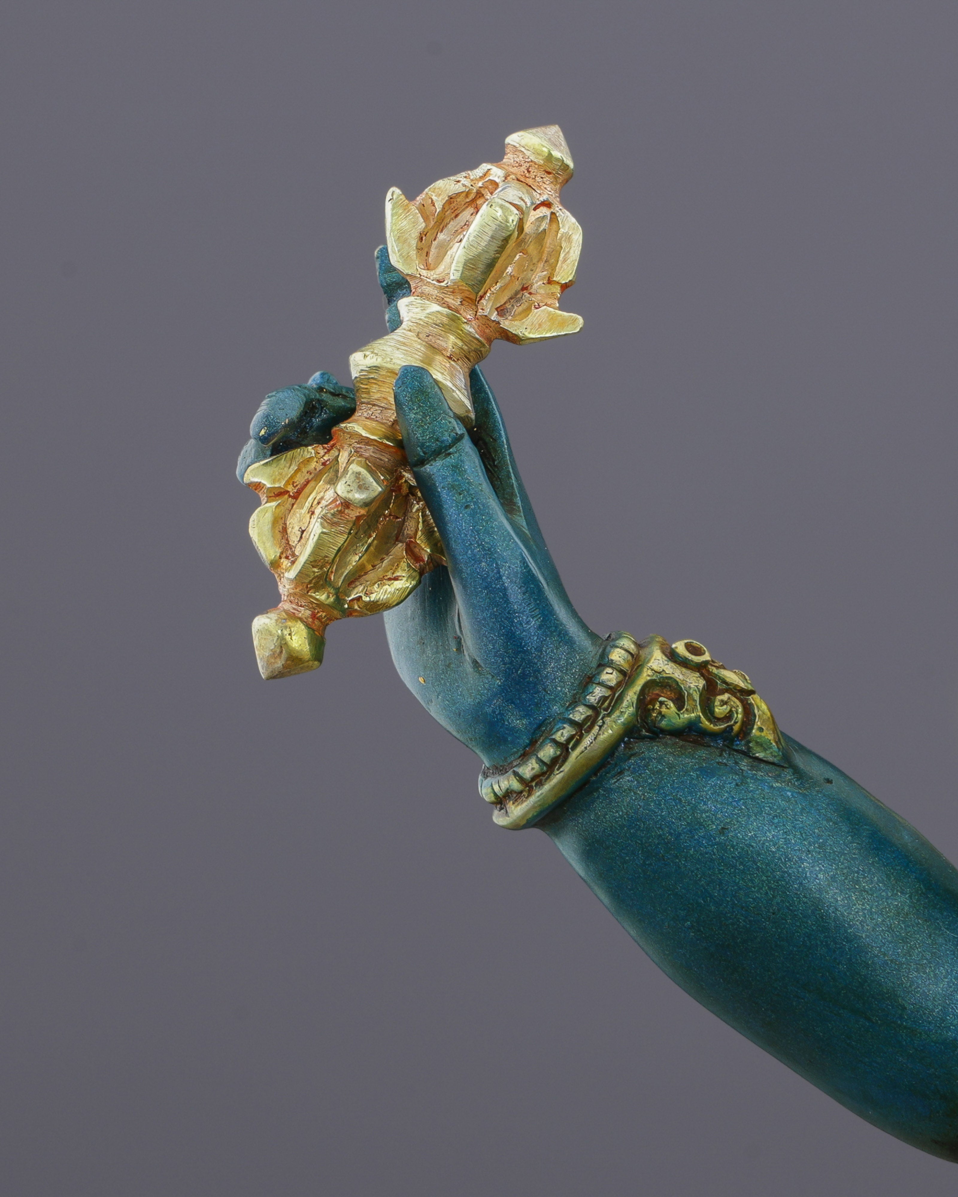 Guardian of Thunder | Handcrafted Vajrapani Statue from the Heart of Nepal