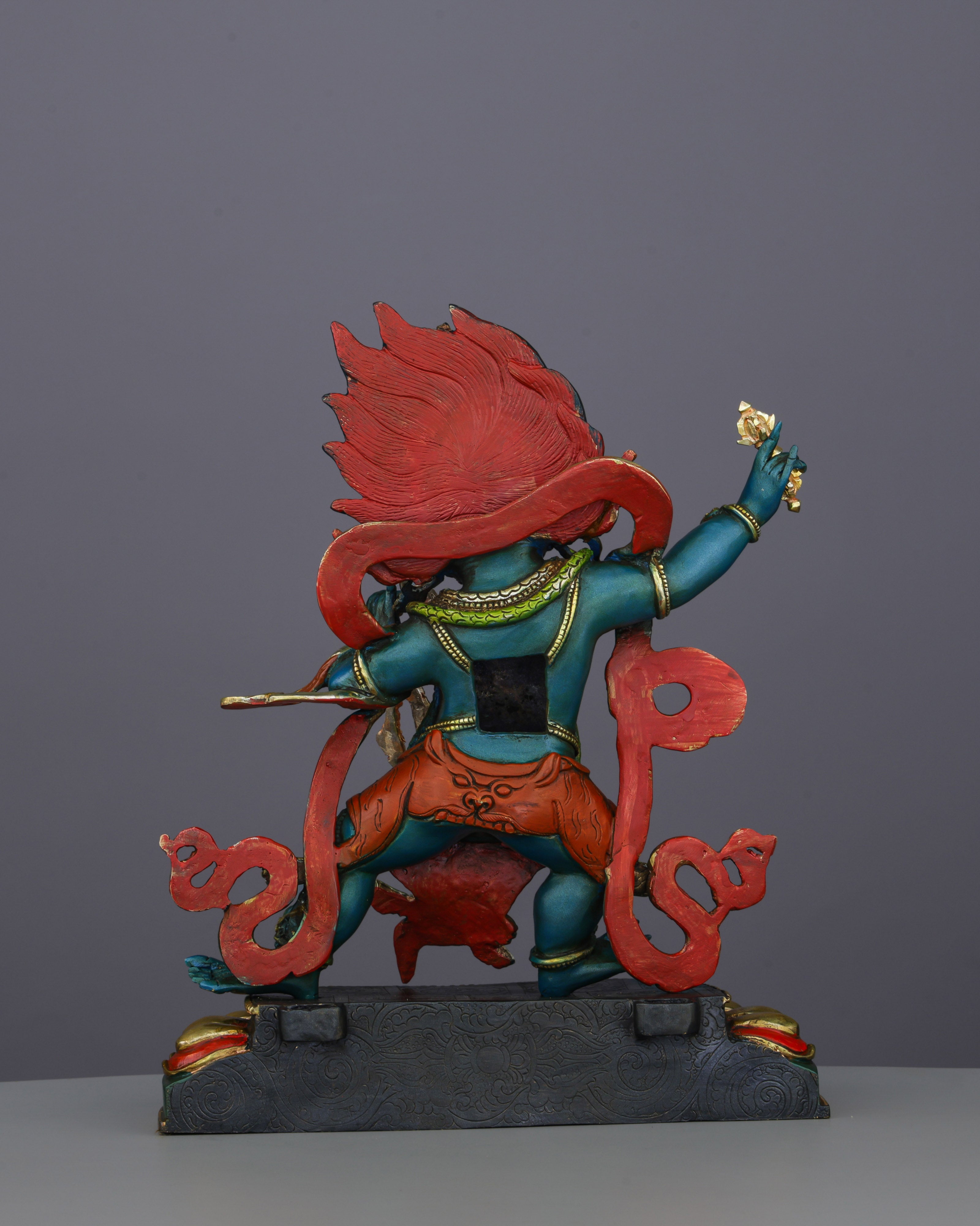 Guardian of Thunder | Handcrafted Vajrapani Statue from the Heart of Nepal