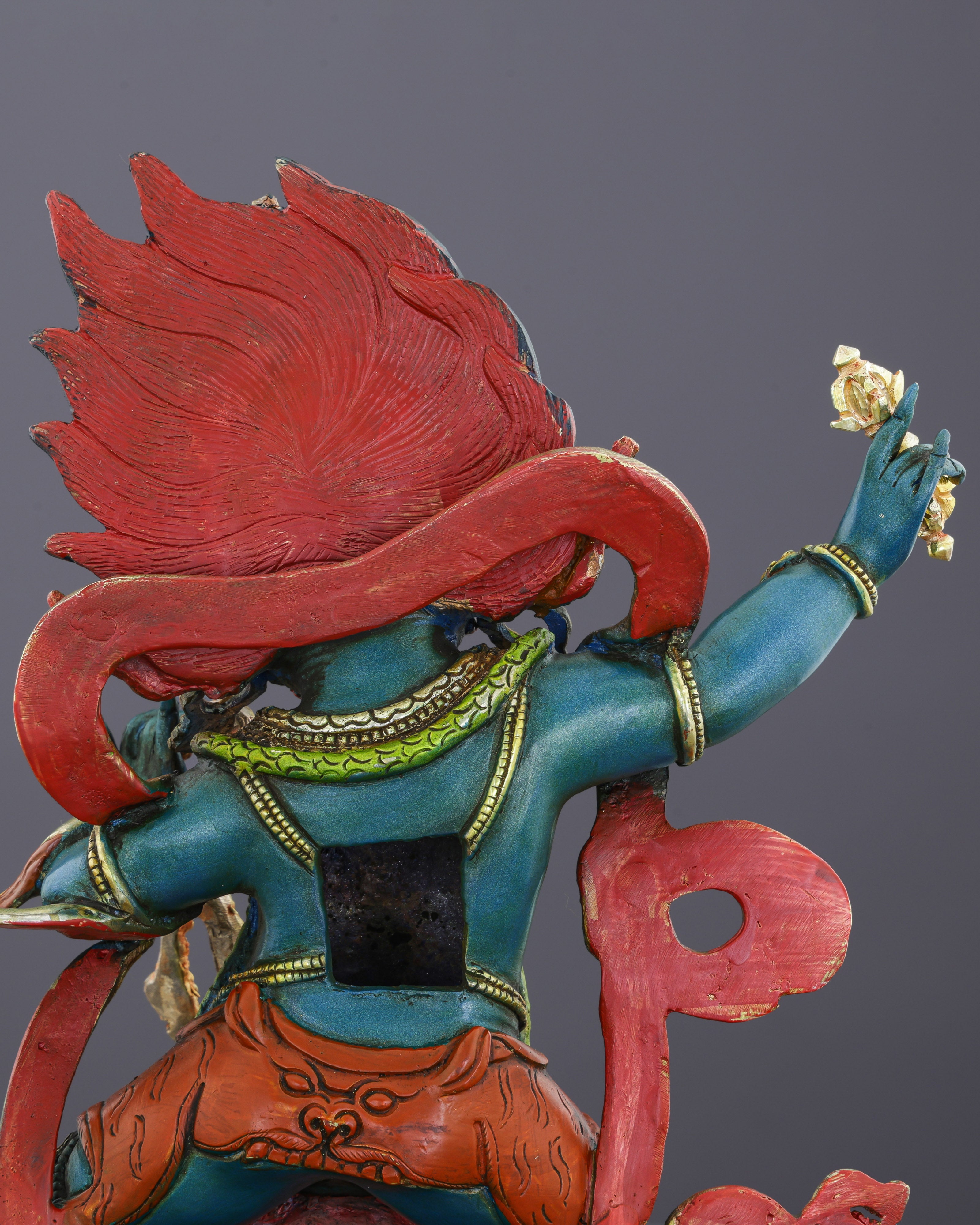Guardian of Thunder | Handcrafted Vajrapani Statue from the Heart of Nepal