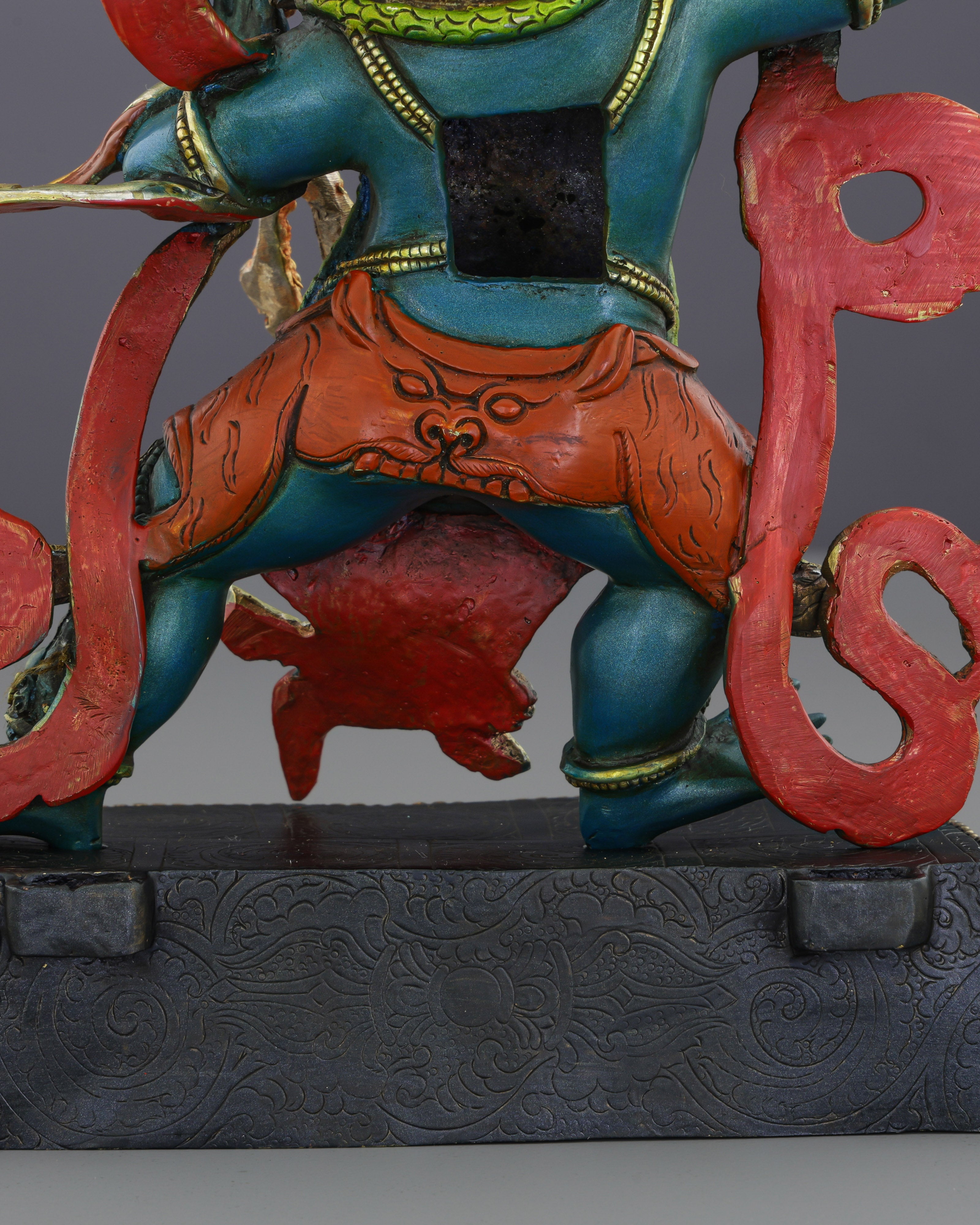 Guardian of Thunder | Handcrafted Vajrapani Statue from the Heart of Nepal