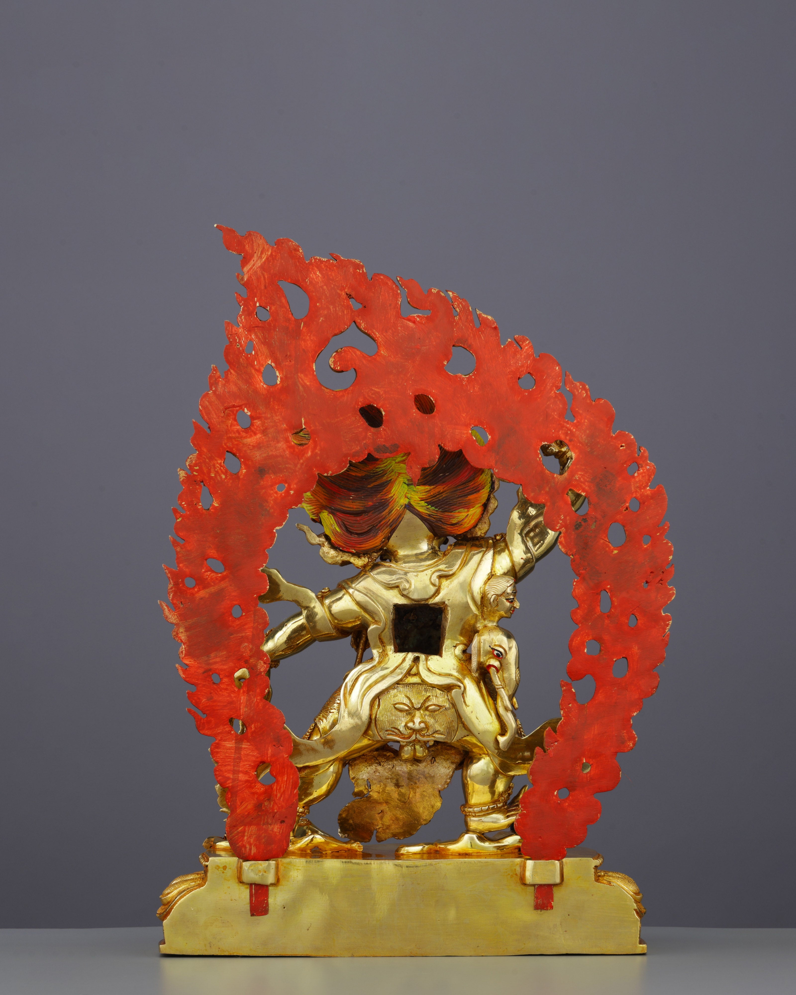 Fierce Compassion | Spectacular 24K Gold Bichhupani Statue