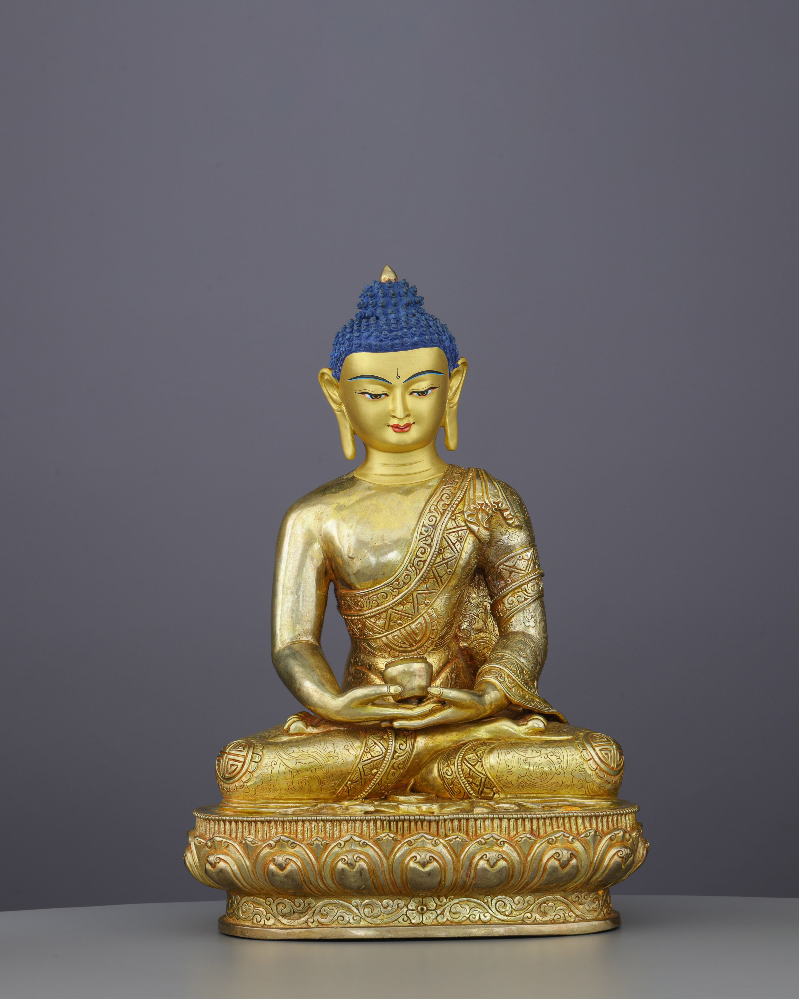Infinite Light | Majestic 24K Gold Amitabha Buddha Statue