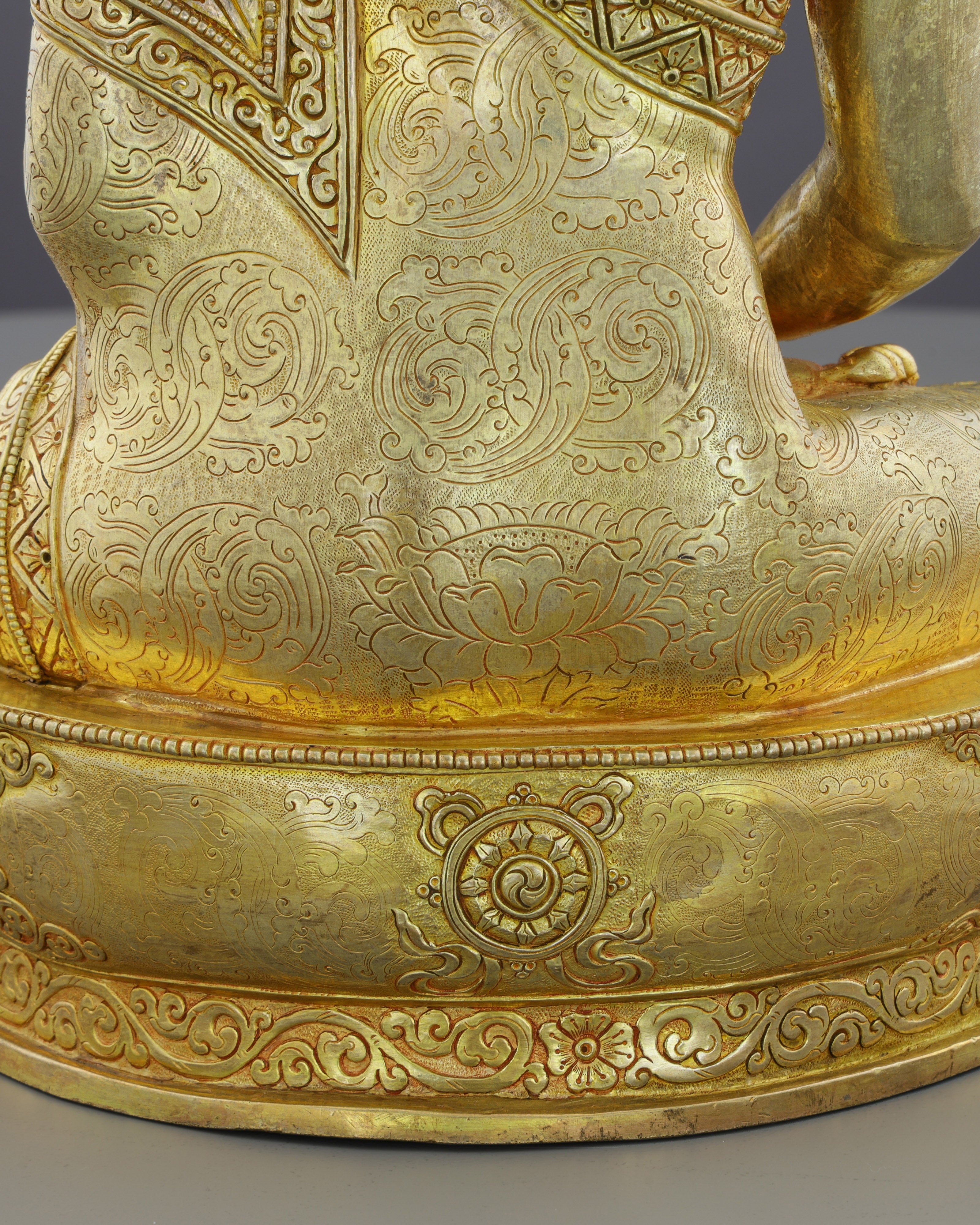 Infinite Light | Majestic 24K Gold Amitabha Buddha Statue