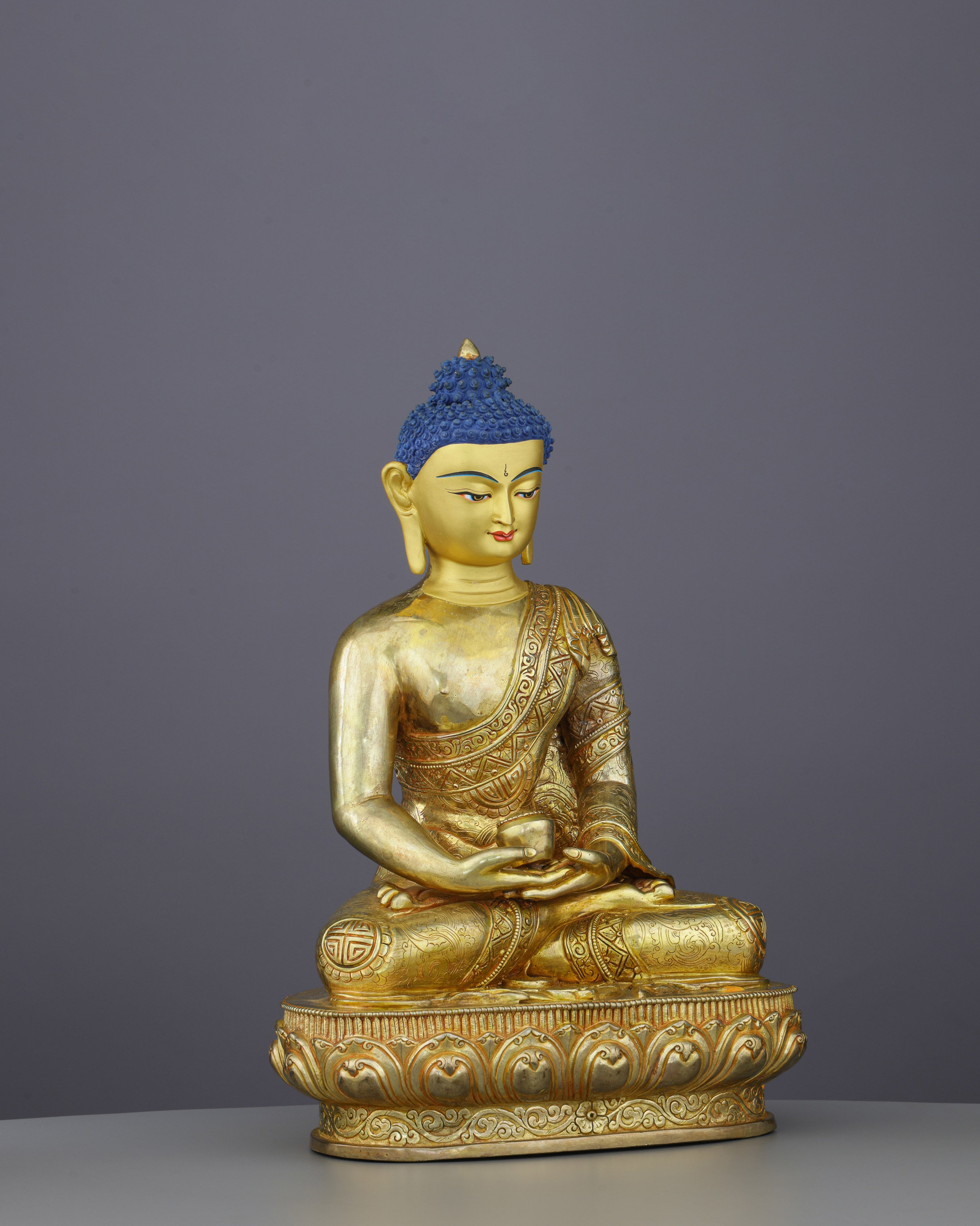 Infinite Light | Majestic 24K Gold Amitabha Buddha Statue