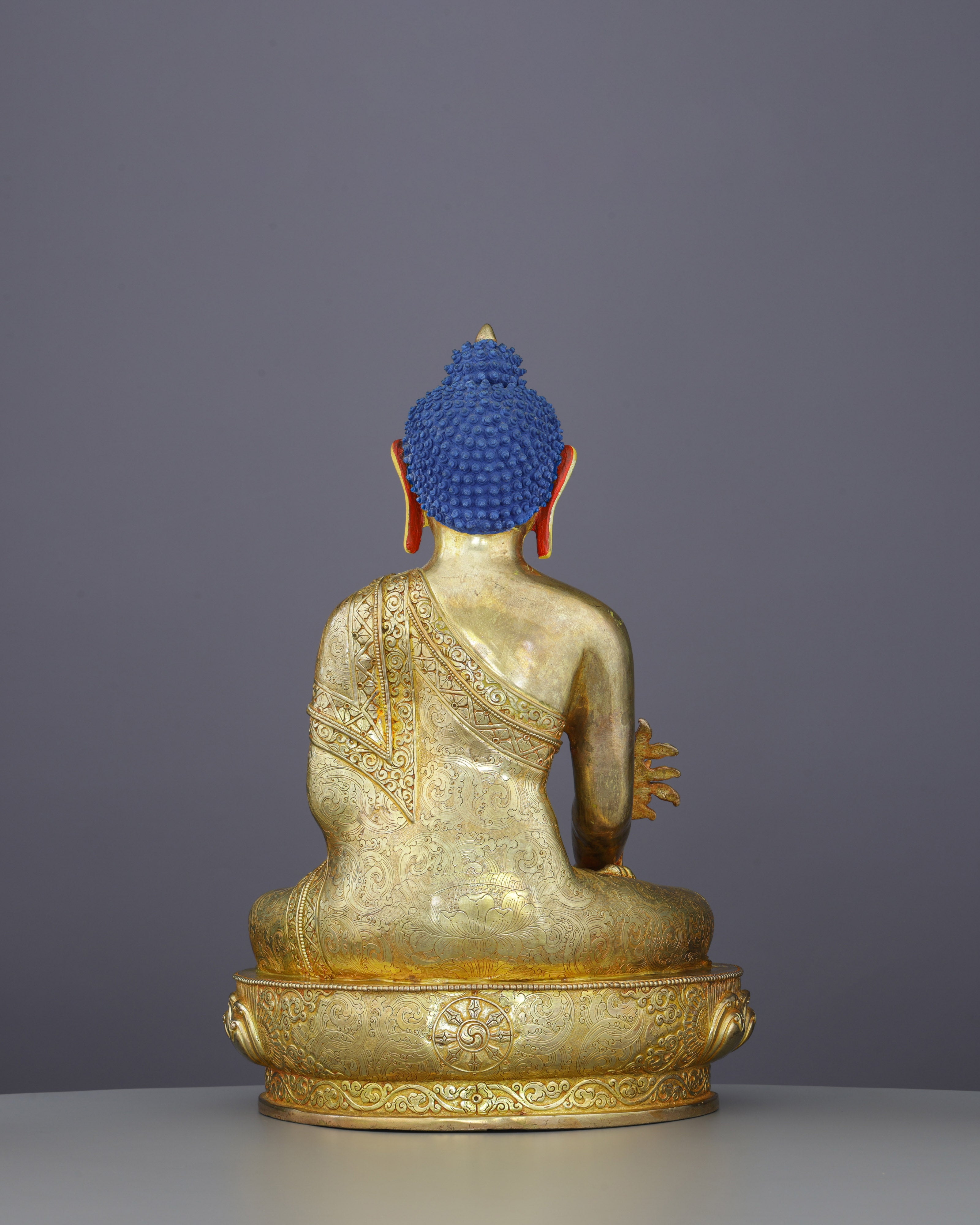 Healing Radiance | Exquisite 24K Gold Medicine Buddha Statue
