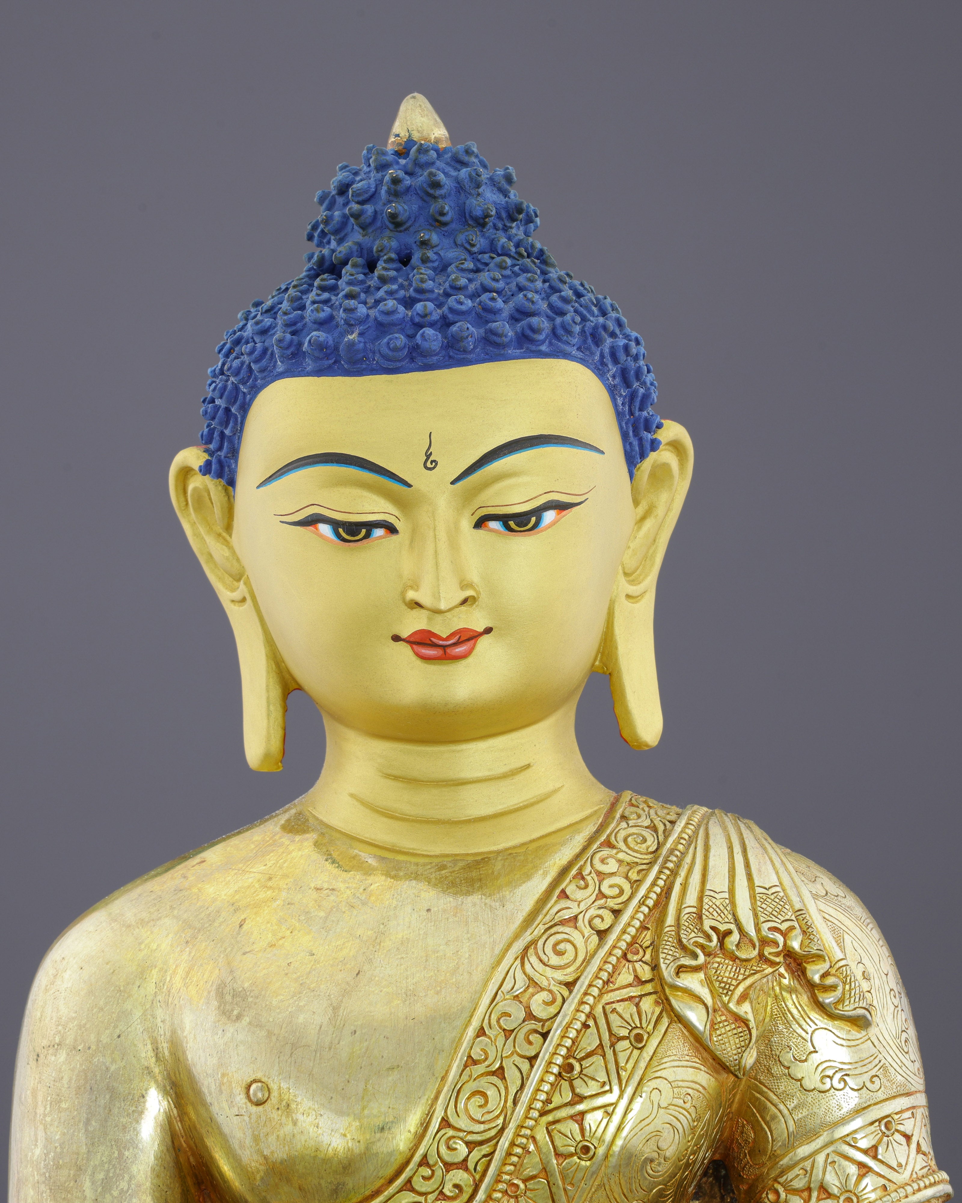Healing Radiance | Exquisite 24K Gold Medicine Buddha Statue