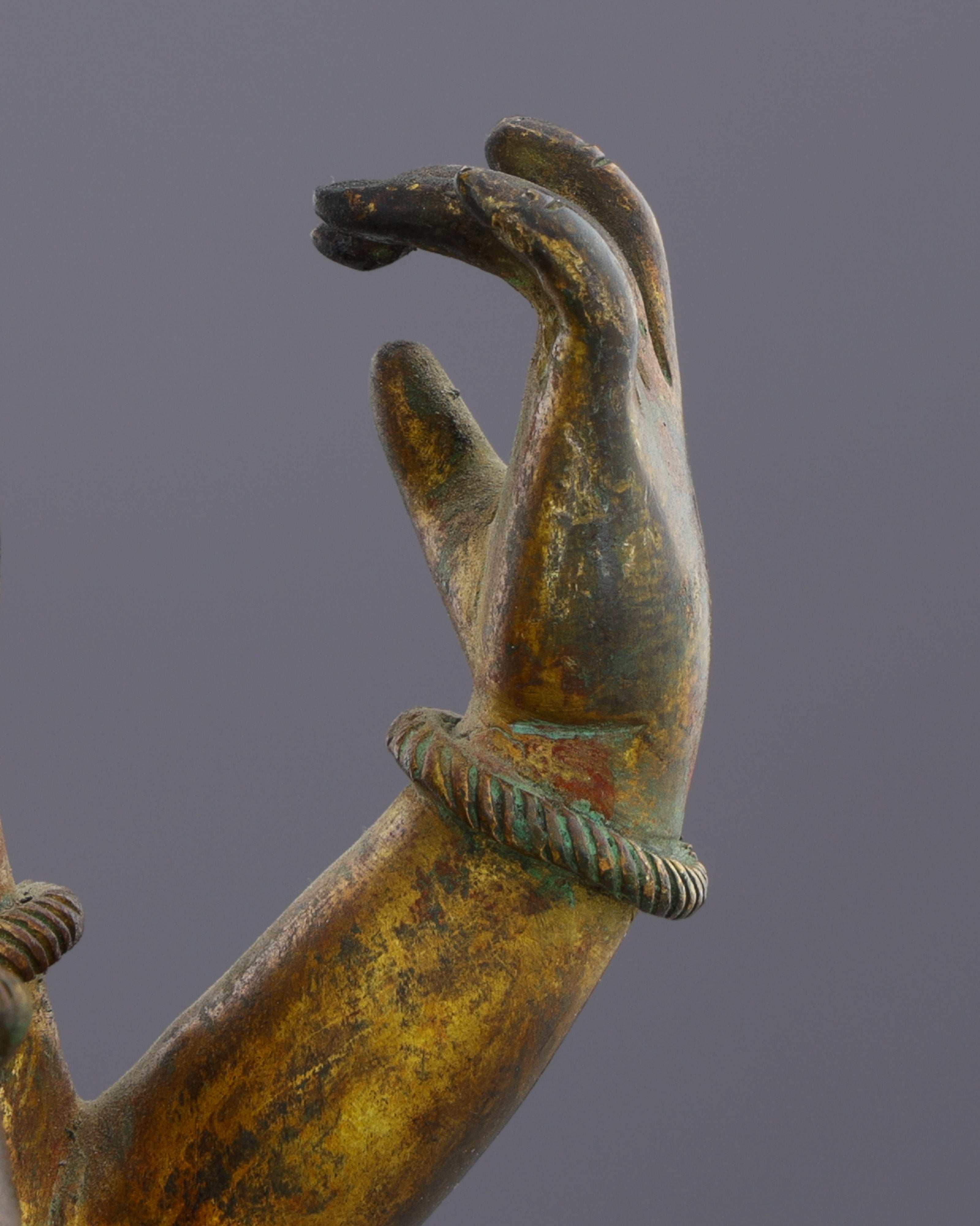 Eleven-Faced Compassion | The Magnificent Antique Ekadashi Lokheswor Statue