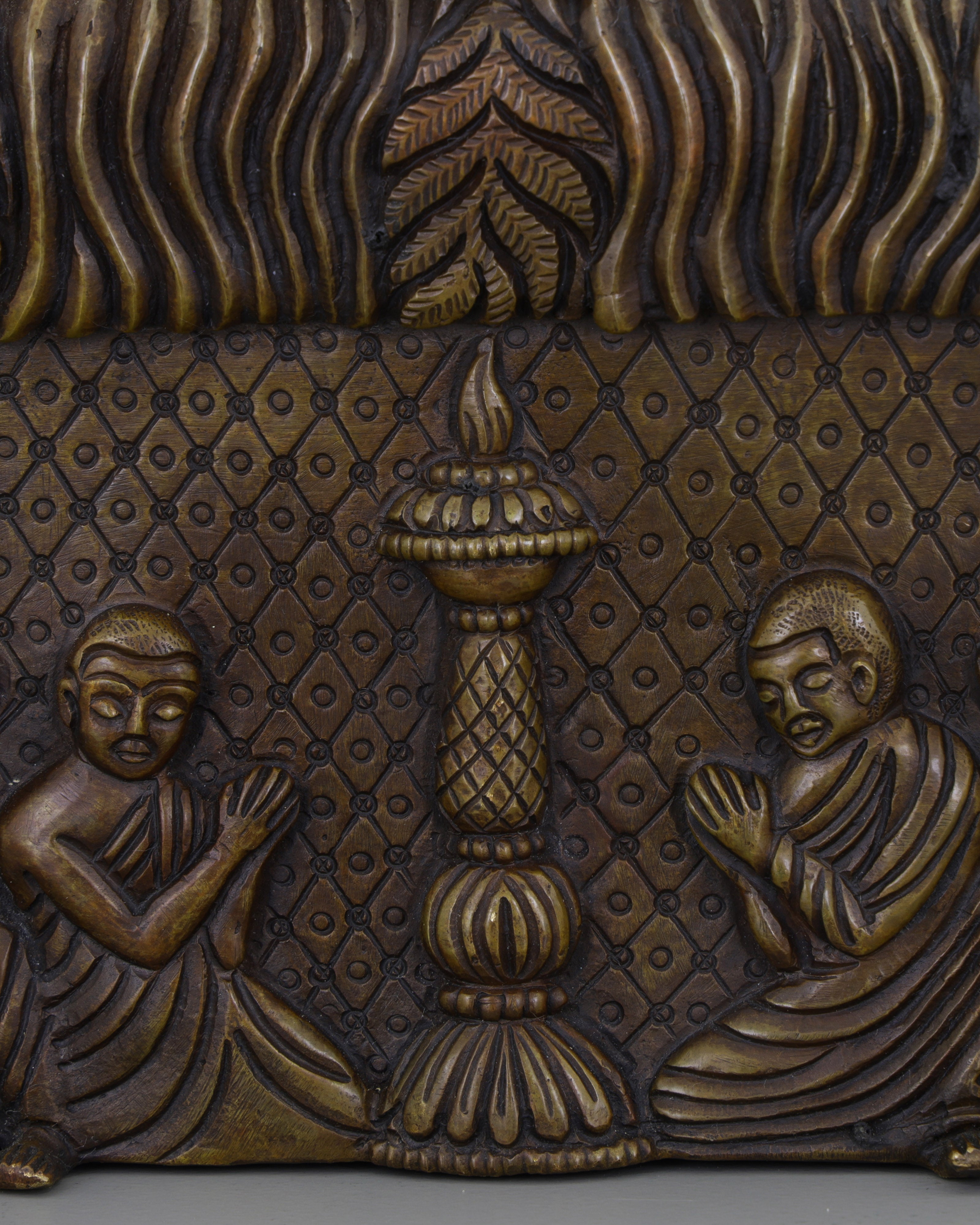 Emaciated Enlightenment | The Sacred Oxidized Suffering Buddha Statue