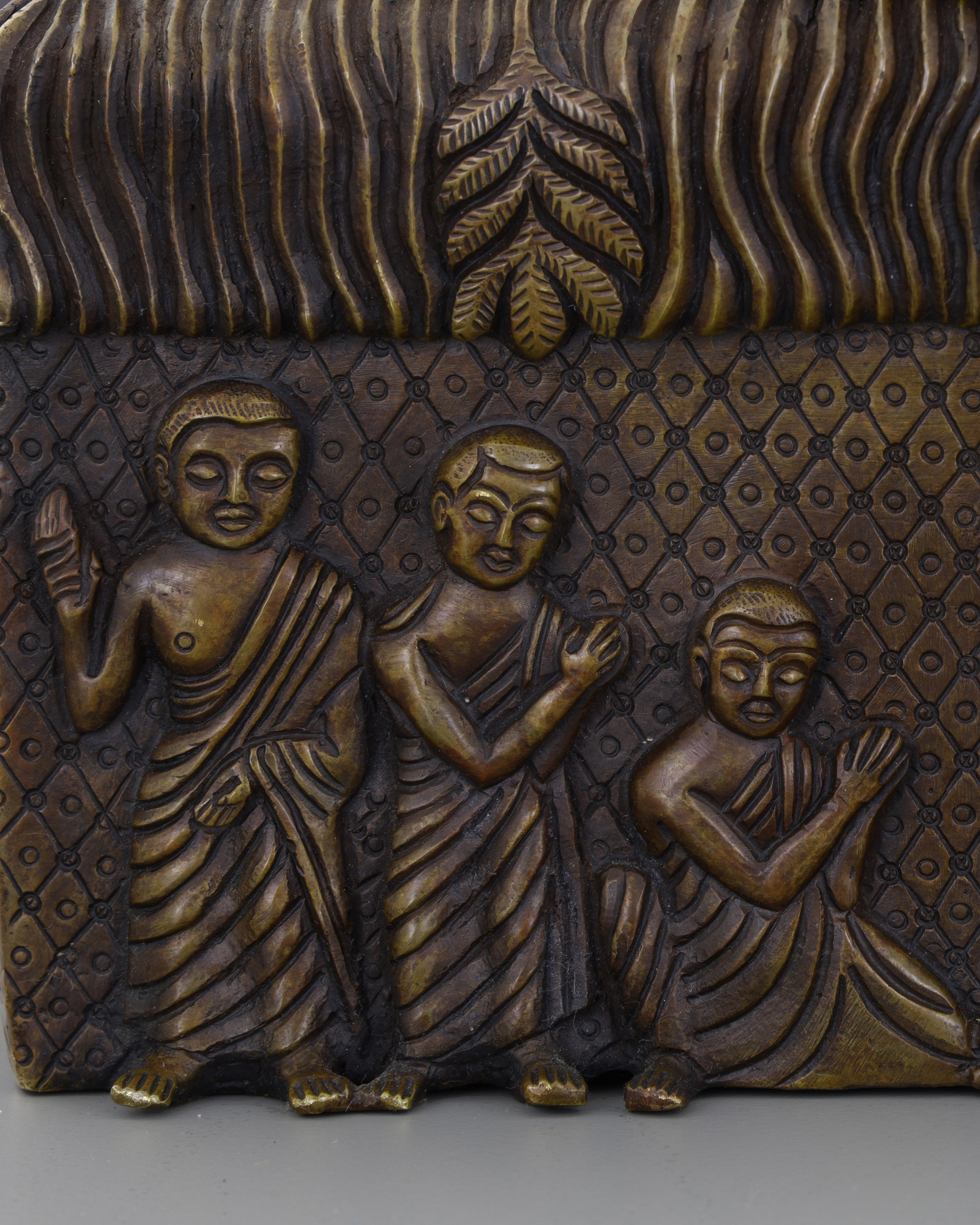 Emaciated Enlightenment | The Sacred Oxidized Suffering Buddha Statue