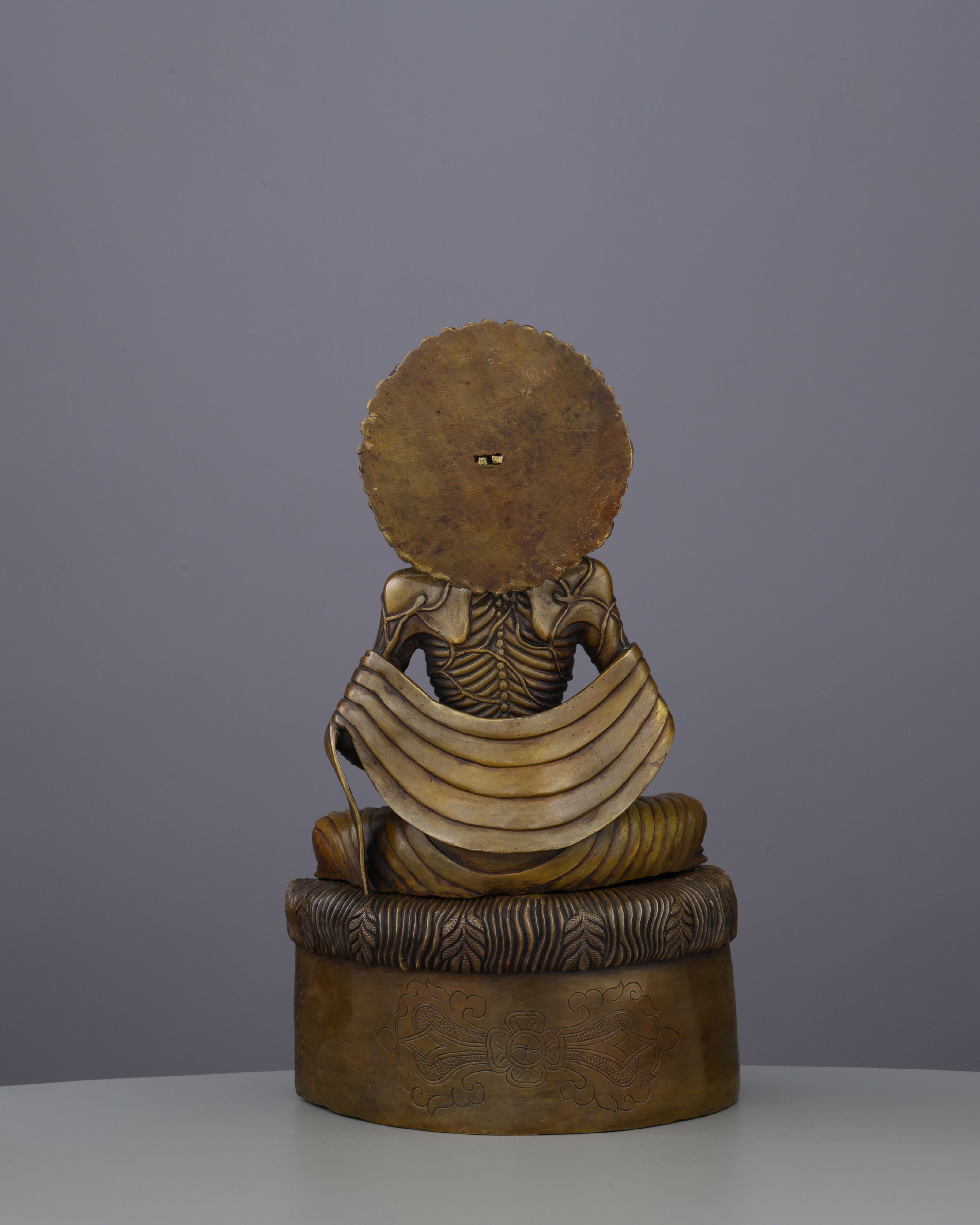 Emaciated Enlightenment | The Sacred Oxidized Suffering Buddha Statue