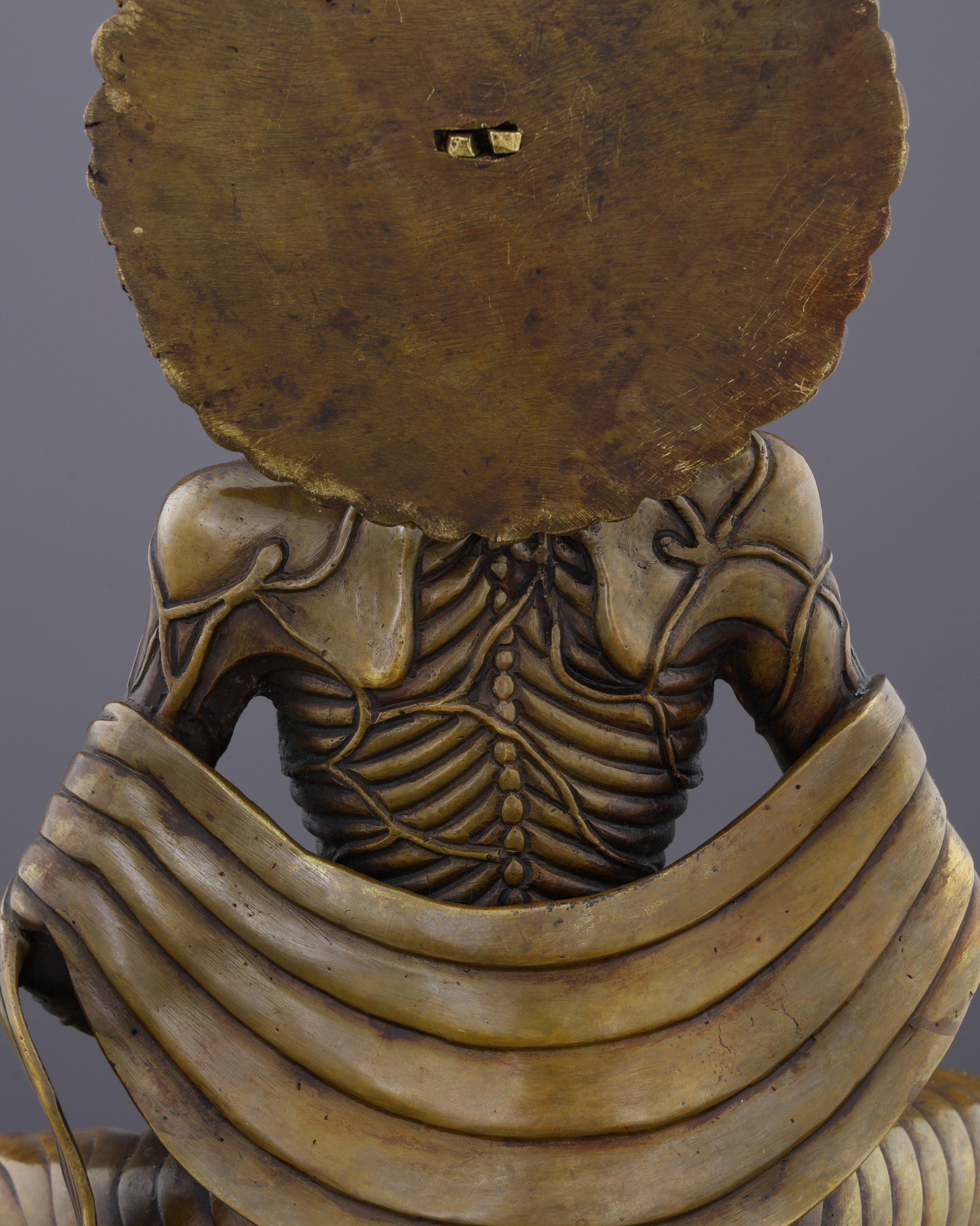 Emaciated Enlightenment | The Sacred Oxidized Suffering Buddha Statue
