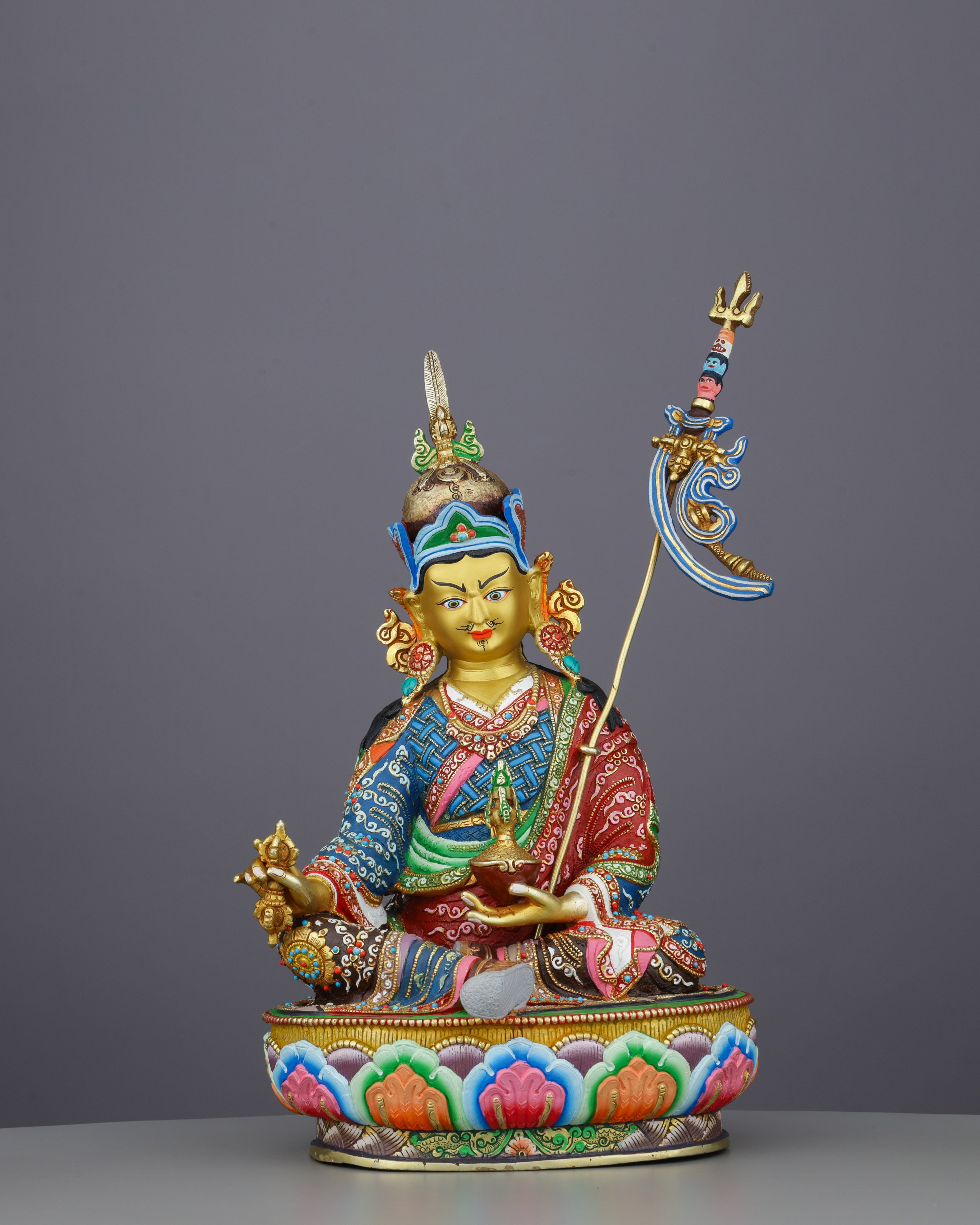 The Lotus-Born Master | Handcrafted Guru Rinpoche Statue