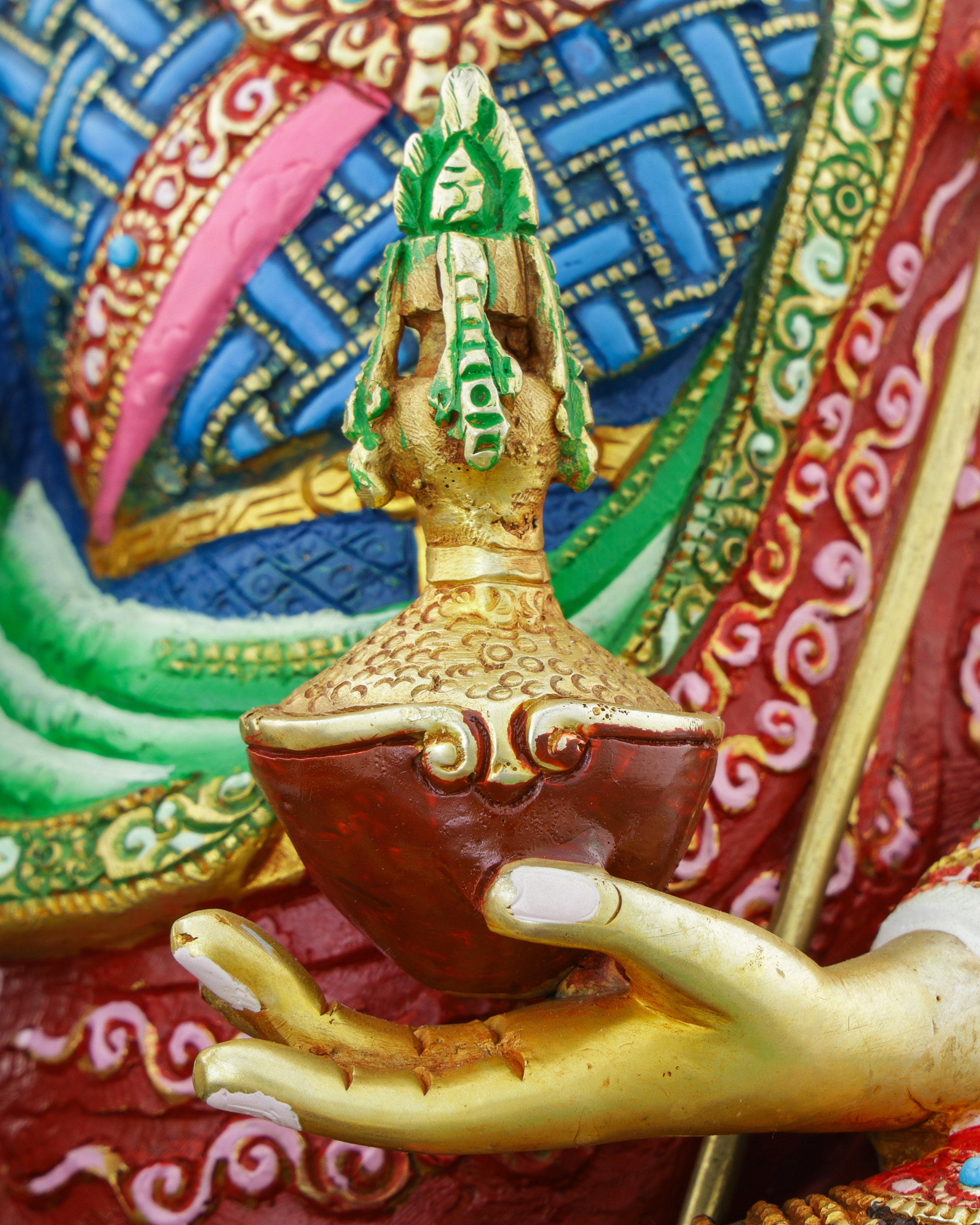 The Lotus-Born Master | Handcrafted Guru Rinpoche Statue