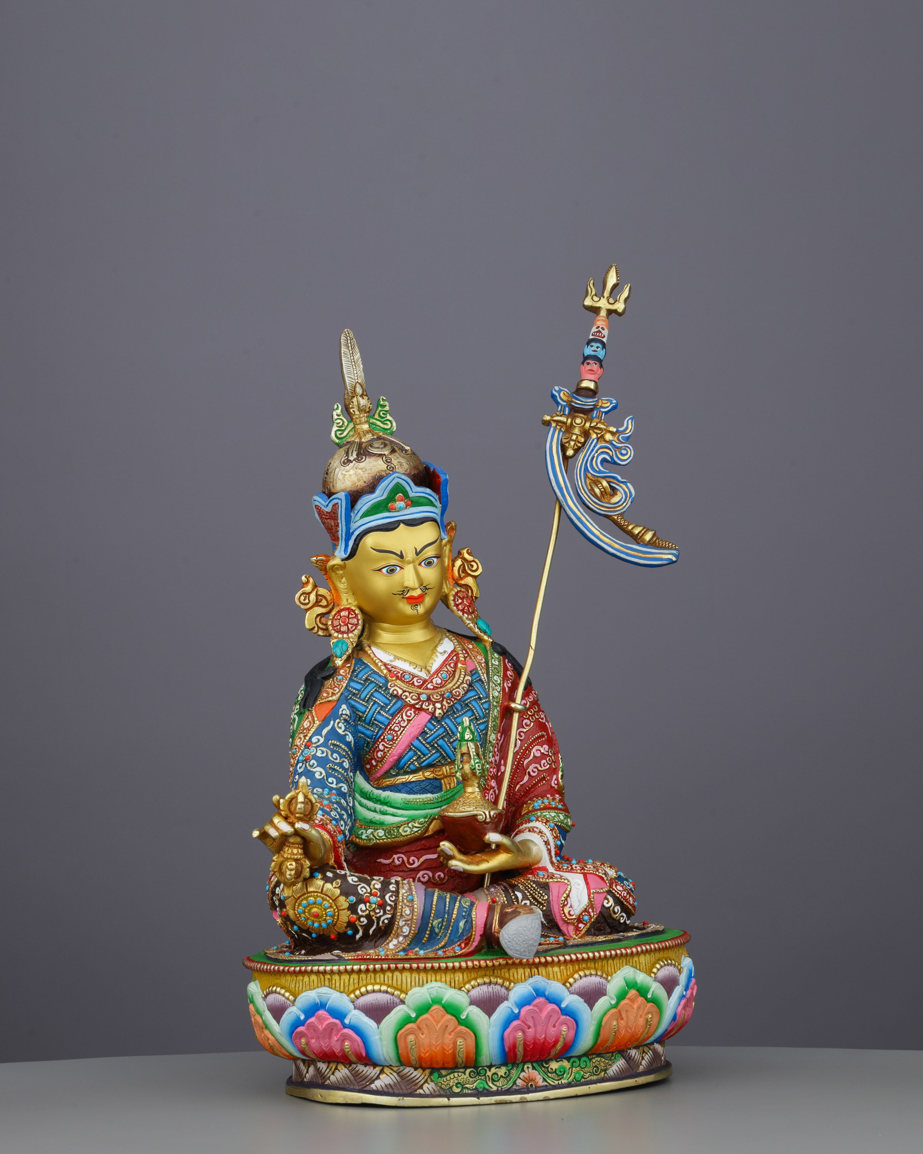 The Lotus-Born Master | Handcrafted Guru Rinpoche Statue