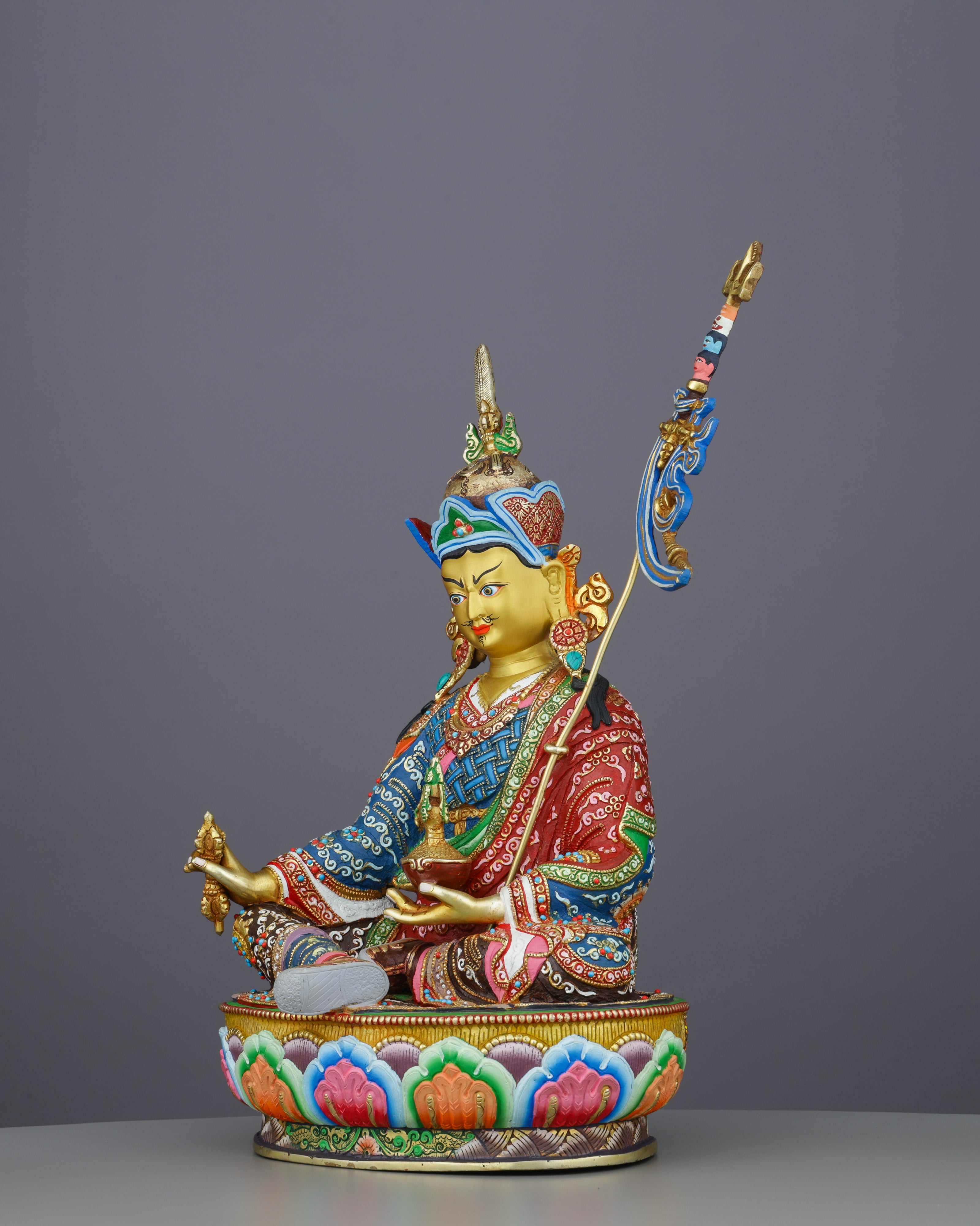 The Lotus-Born Master | Handcrafted Guru Rinpoche Statue