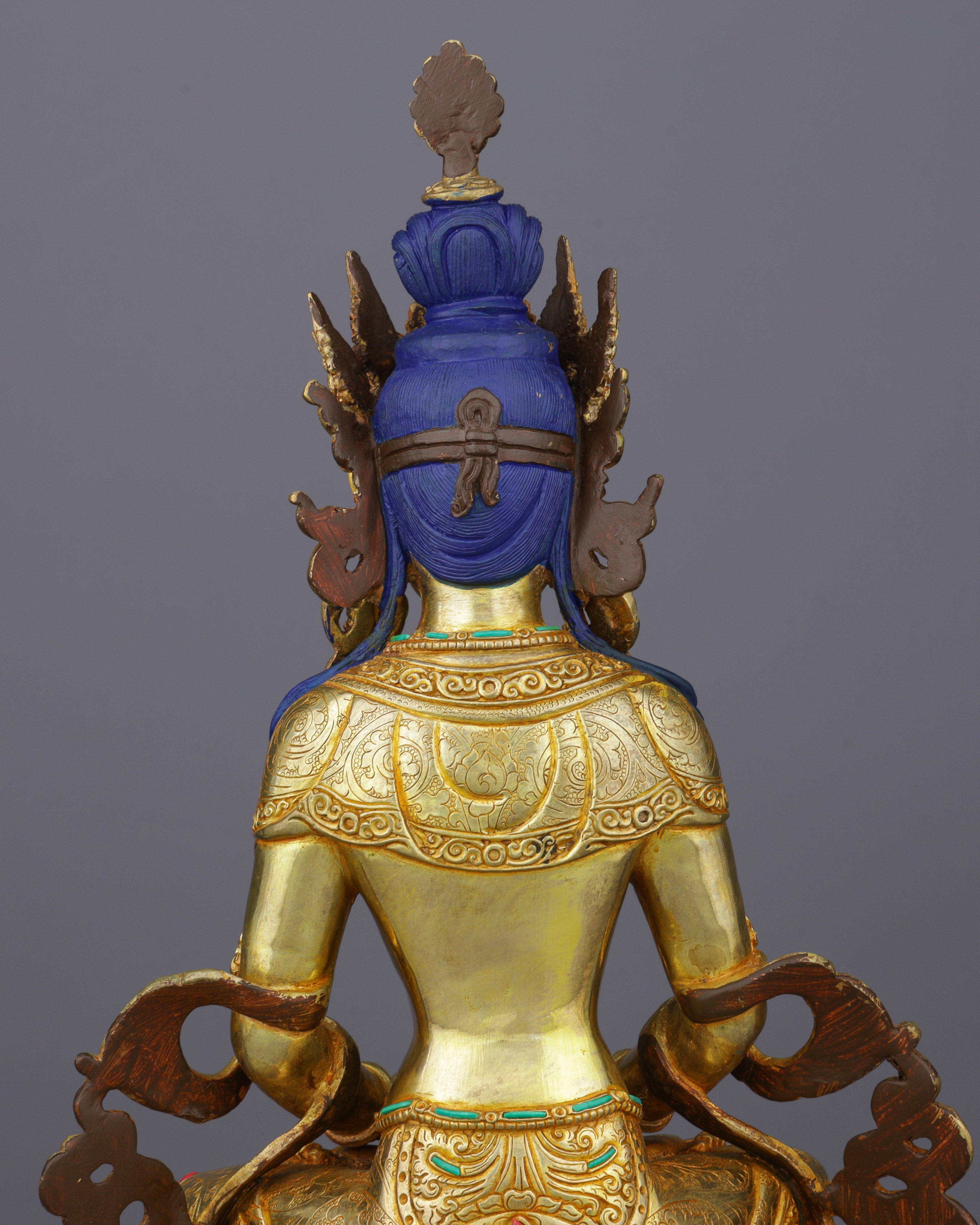 Amitayus | Tibetan Masterpiece of Longevity and Enlightenment