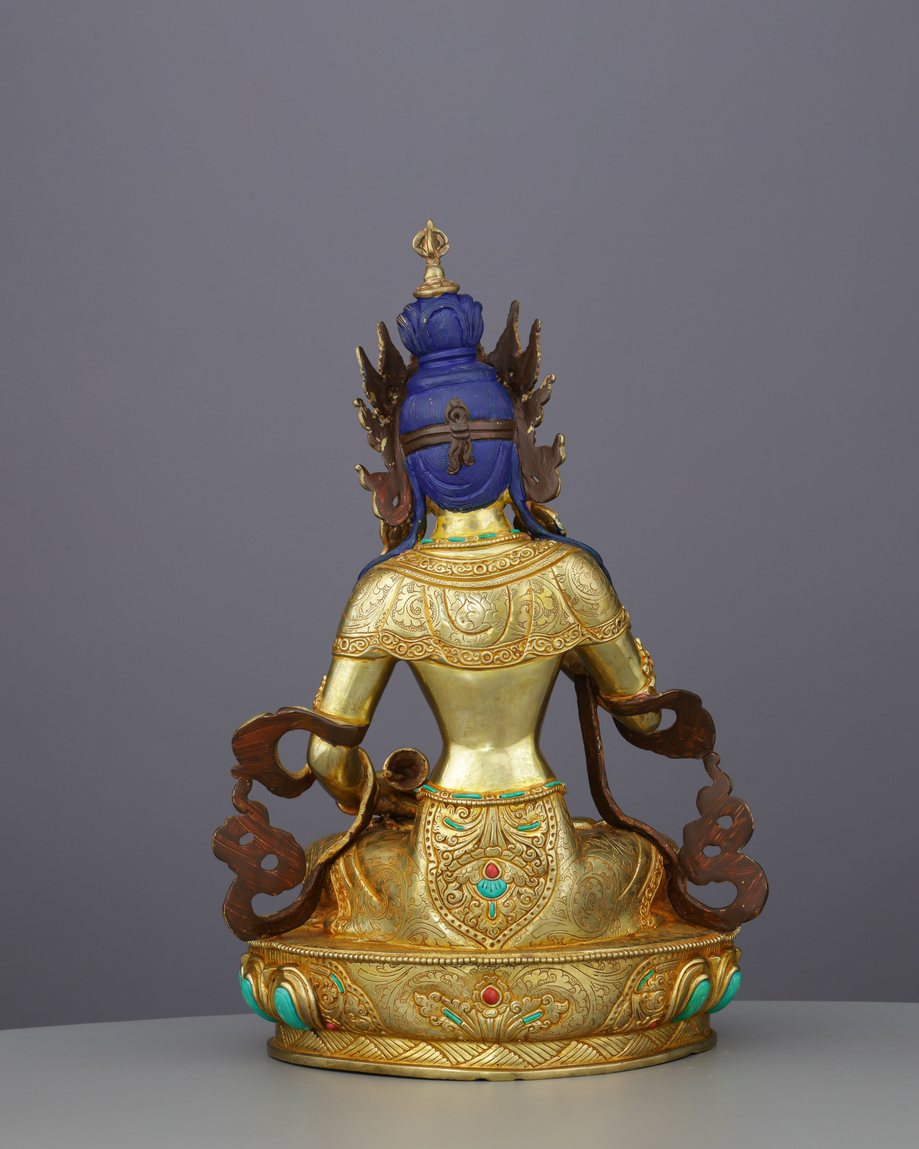 Radiant Golden Bodhisattva Set | Five Celestial Protectors in Luminous Splendor