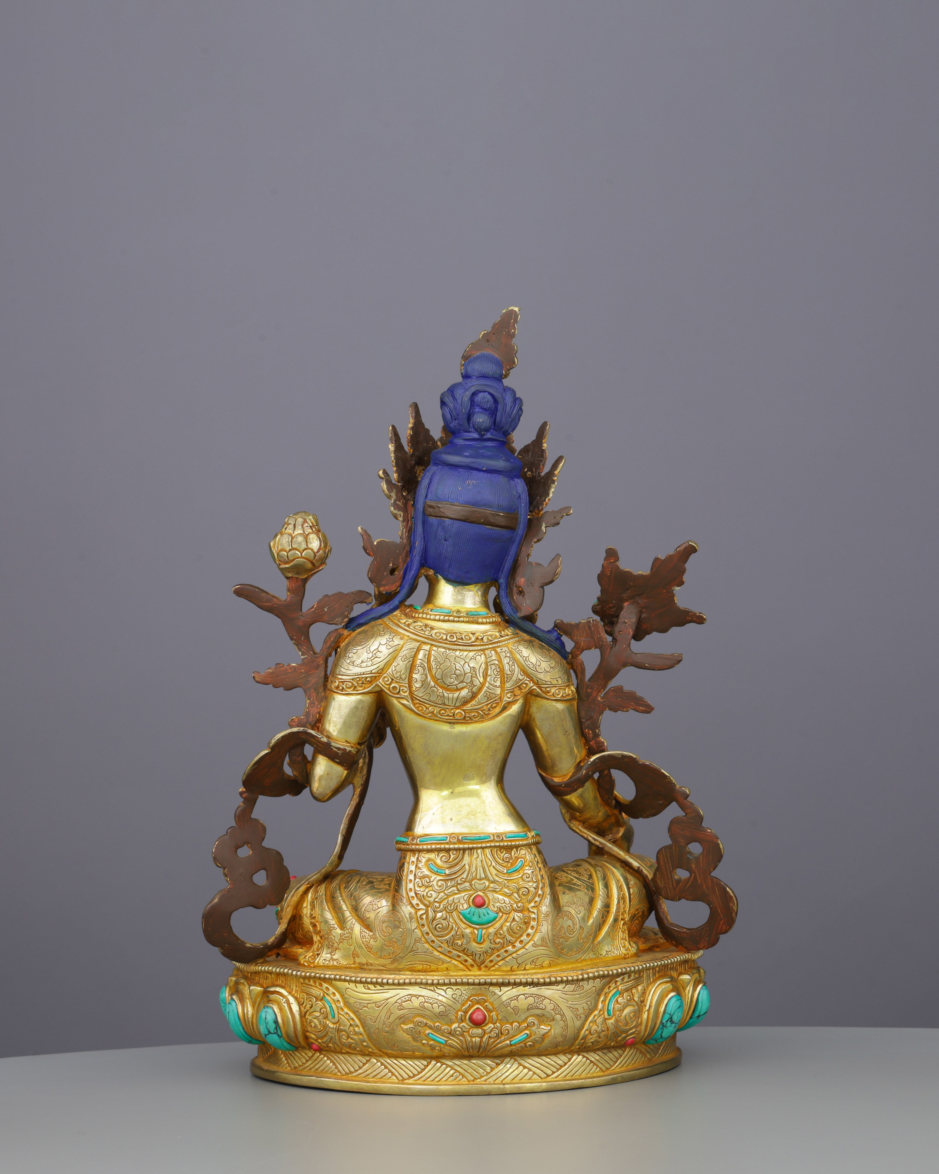 Green Tara | Swift Liberator of Compassion in Golden Splendor