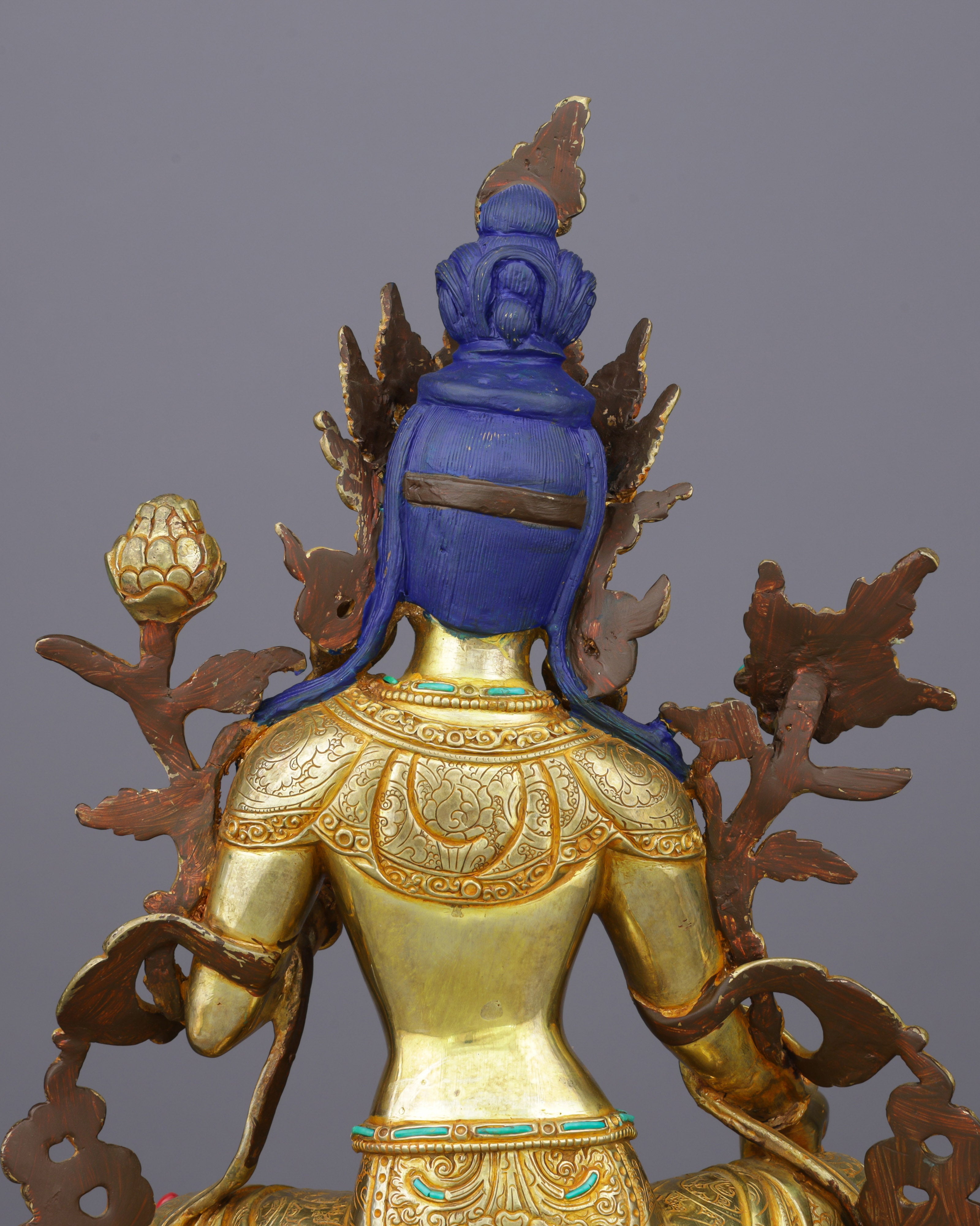 Green Tara | Swift Liberator of Compassion in Golden Splendor