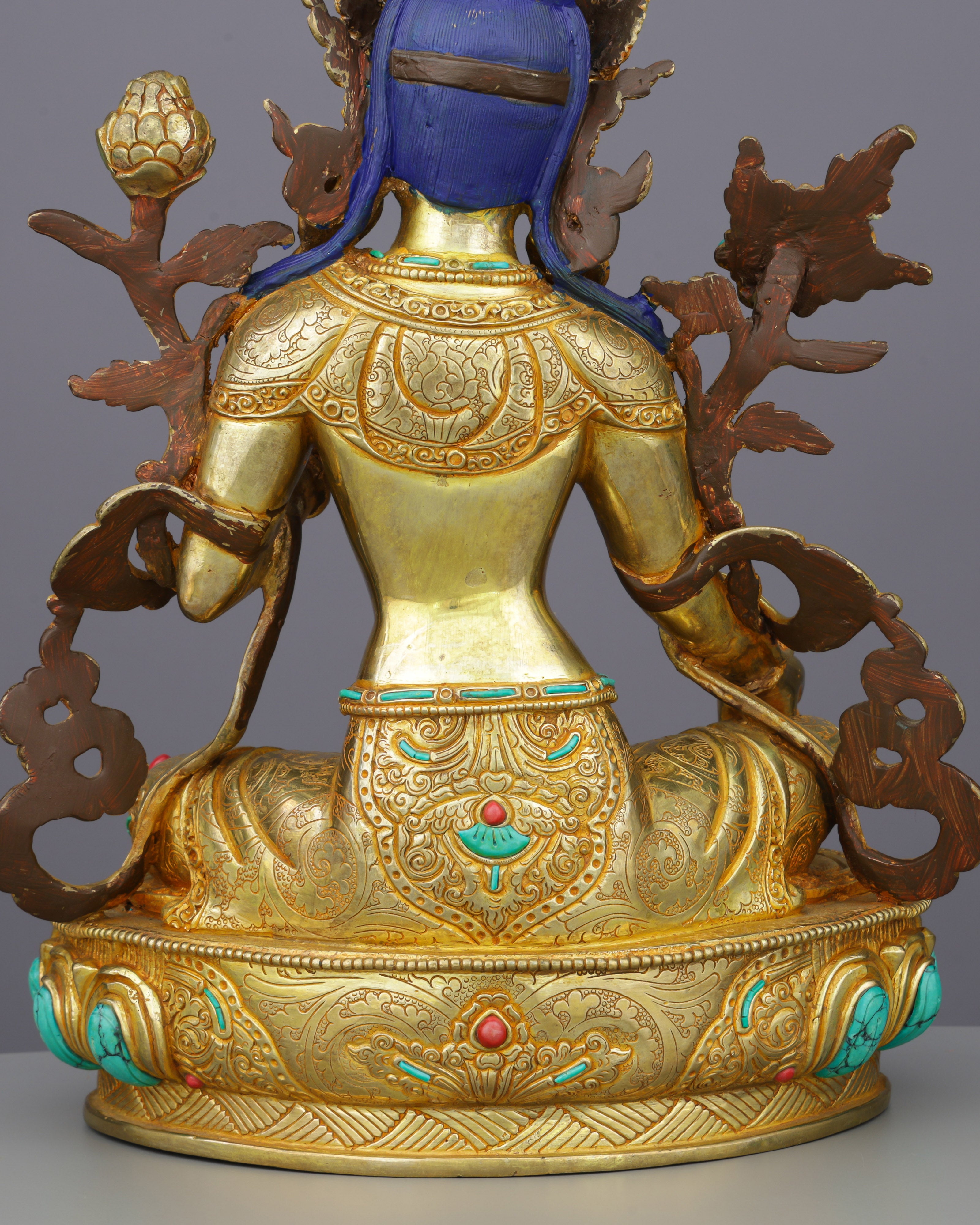 Green Tara | Swift Liberator of Compassion in Golden Splendor
