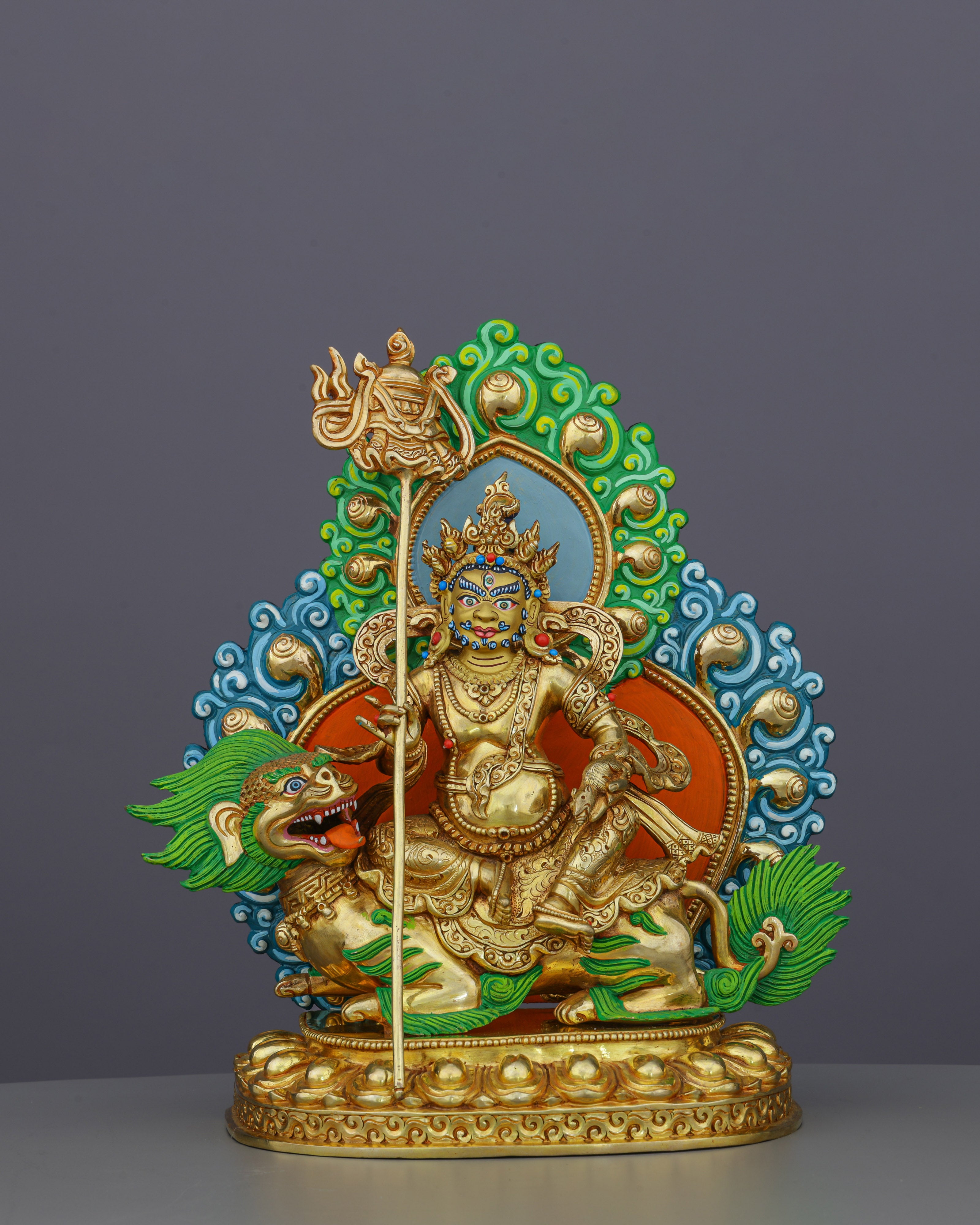 Guardian of Prosperity | Handcrafted Nepalese Namtoshe Statue