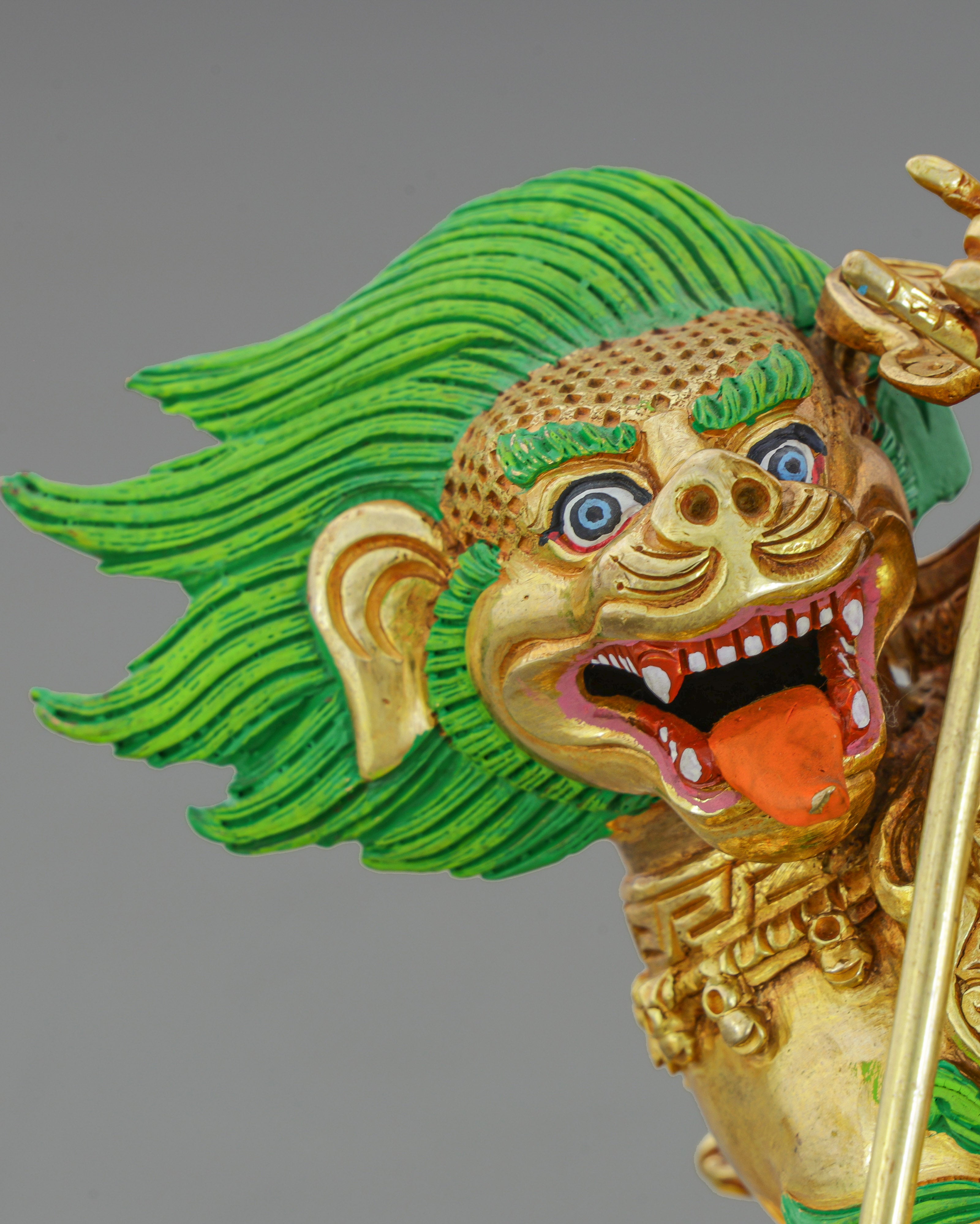 Guardian of Prosperity | Handcrafted Nepalese Namtoshe Statue