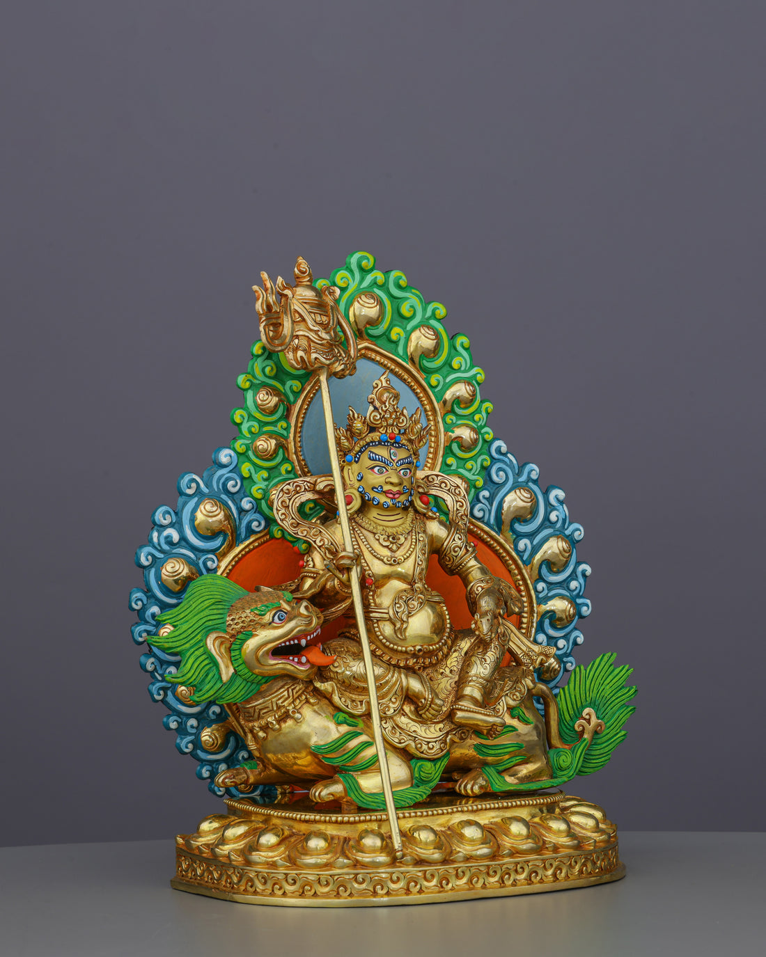 Guardian of Prosperity | Handcrafted Nepalese Namtoshe Statue