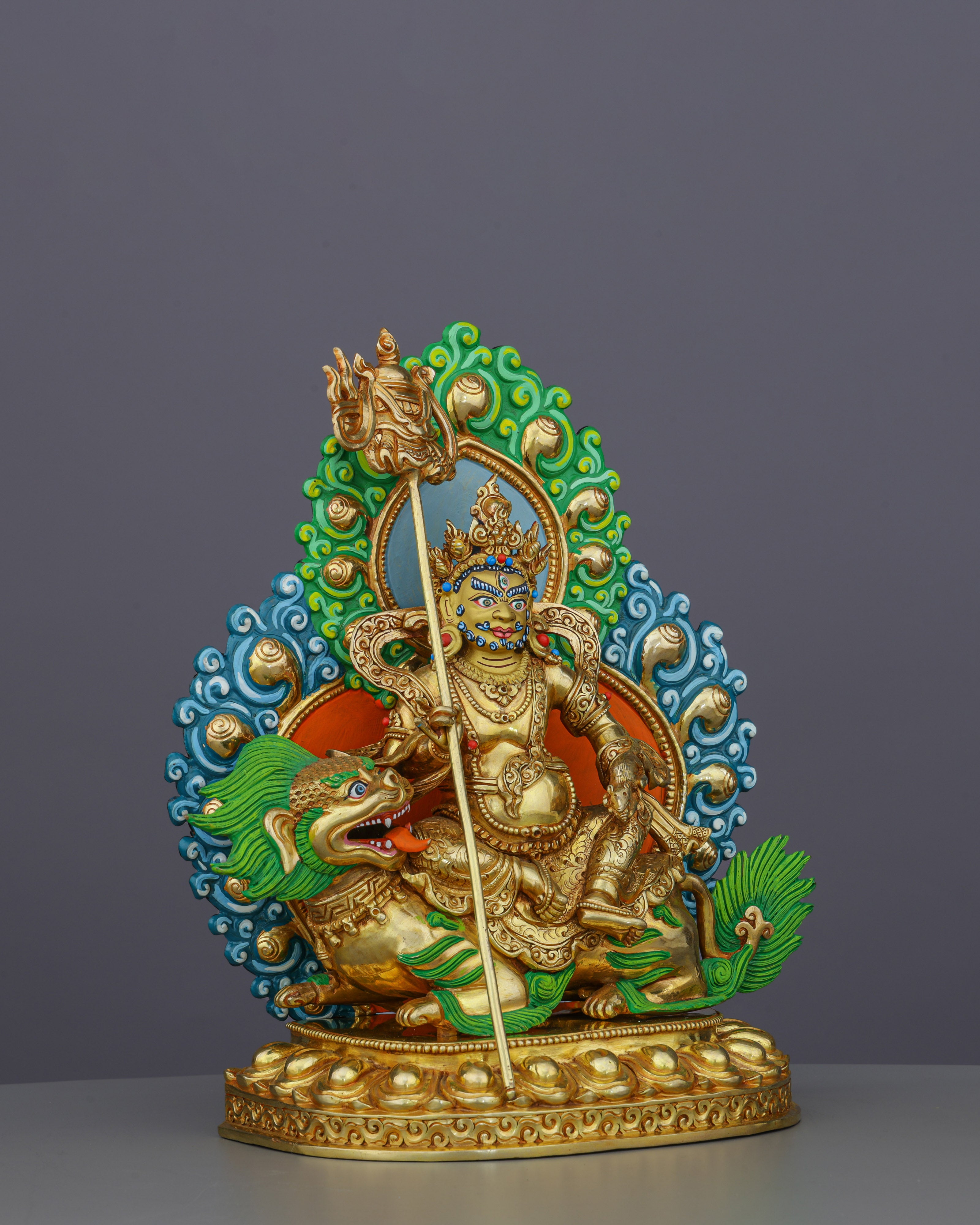 Guardian of Prosperity | Handcrafted Nepalese Namtoshe Statue