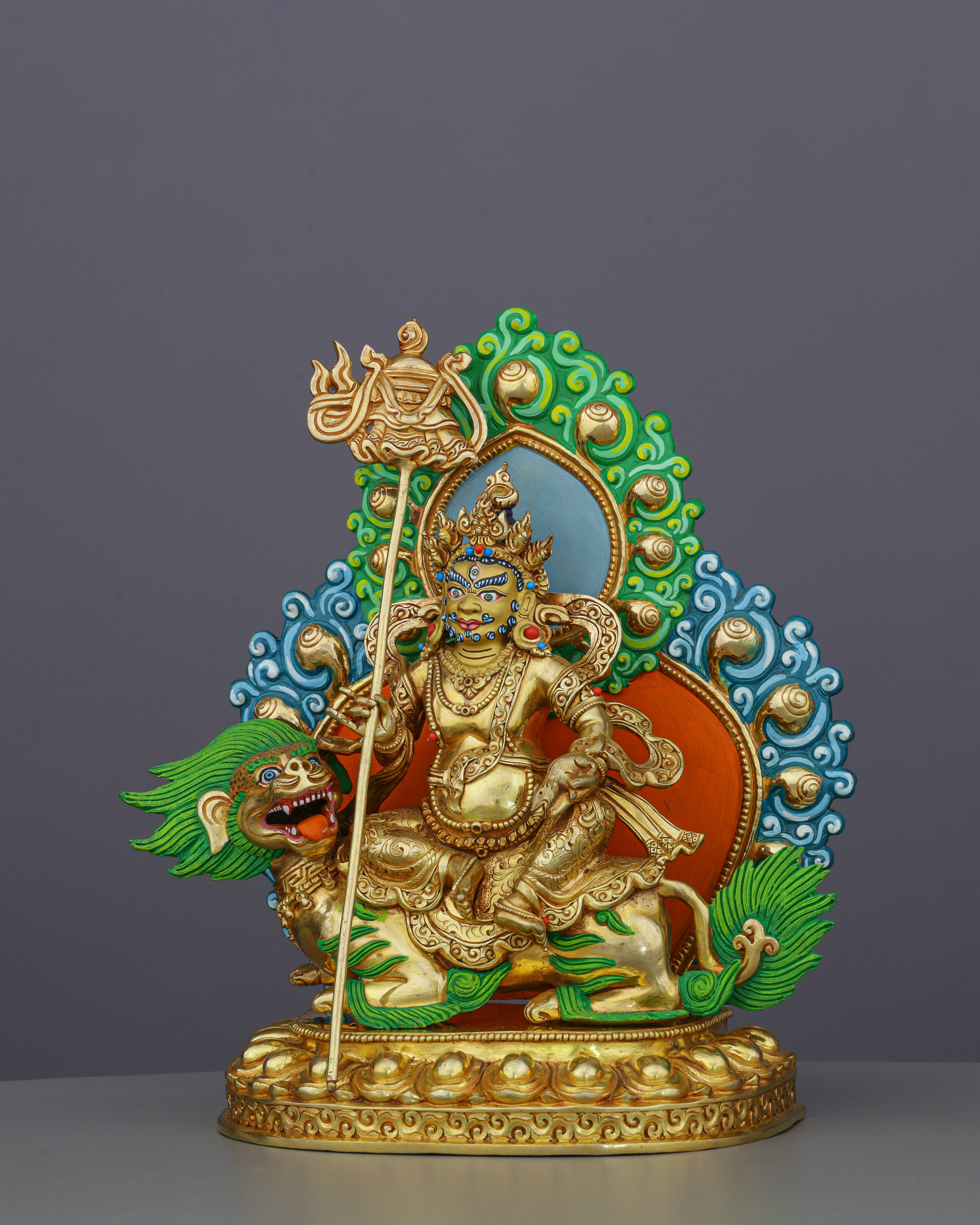 Guardian of Prosperity | Handcrafted Nepalese Namtoshe Statue