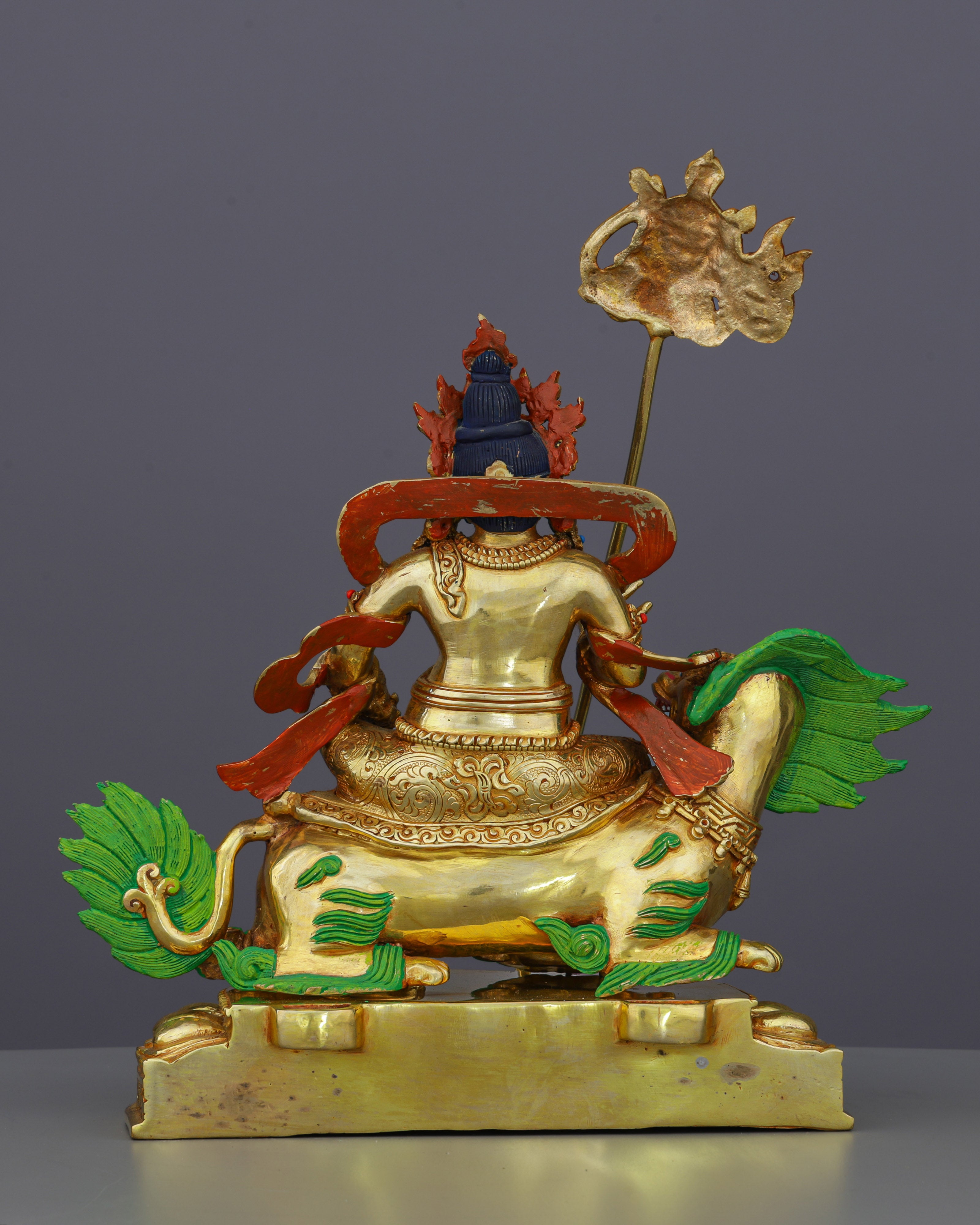 Guardian of Prosperity | Handcrafted Nepalese Namtoshe Statue