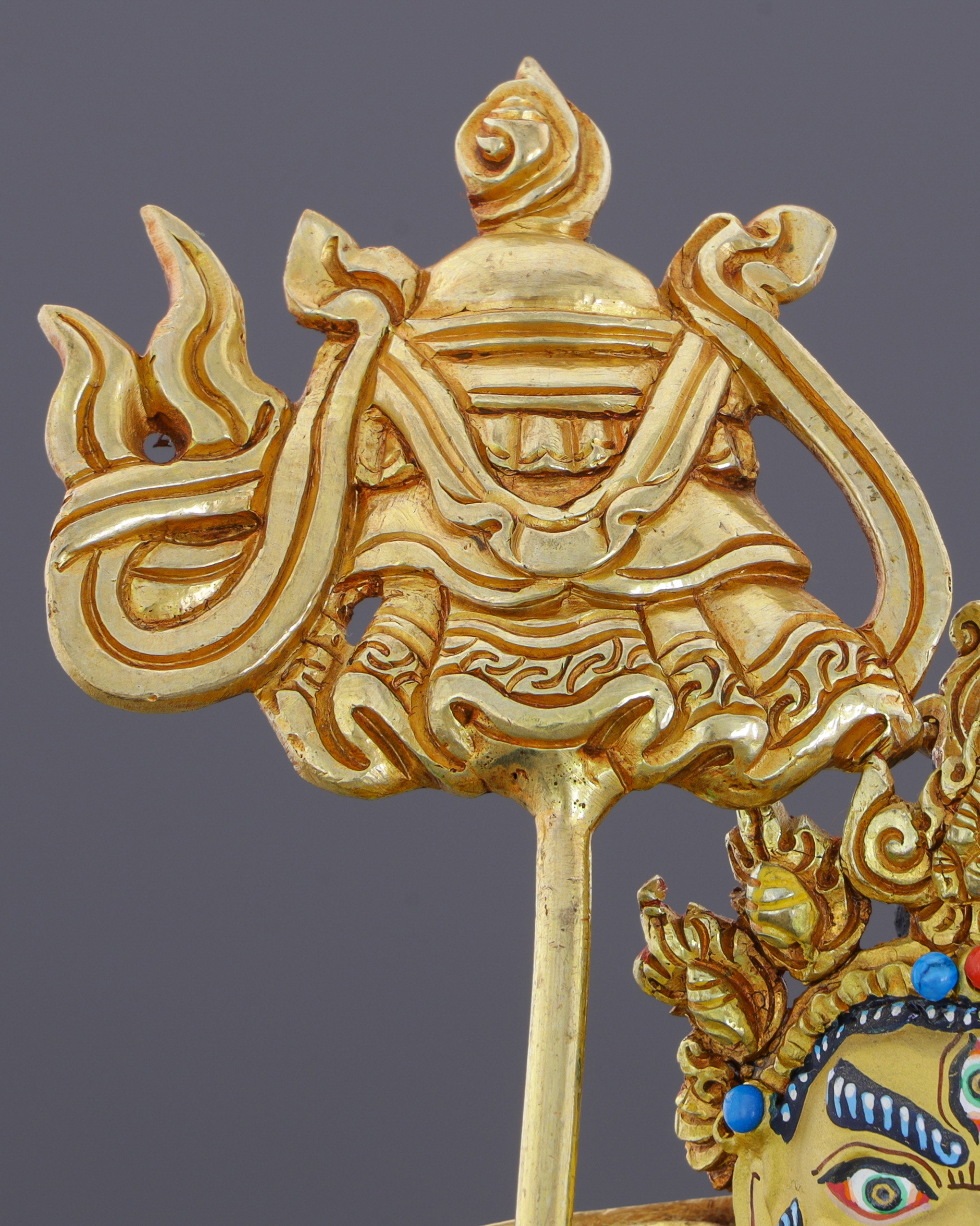 Guardian of Prosperity | Handcrafted Nepalese Namtoshe Statue