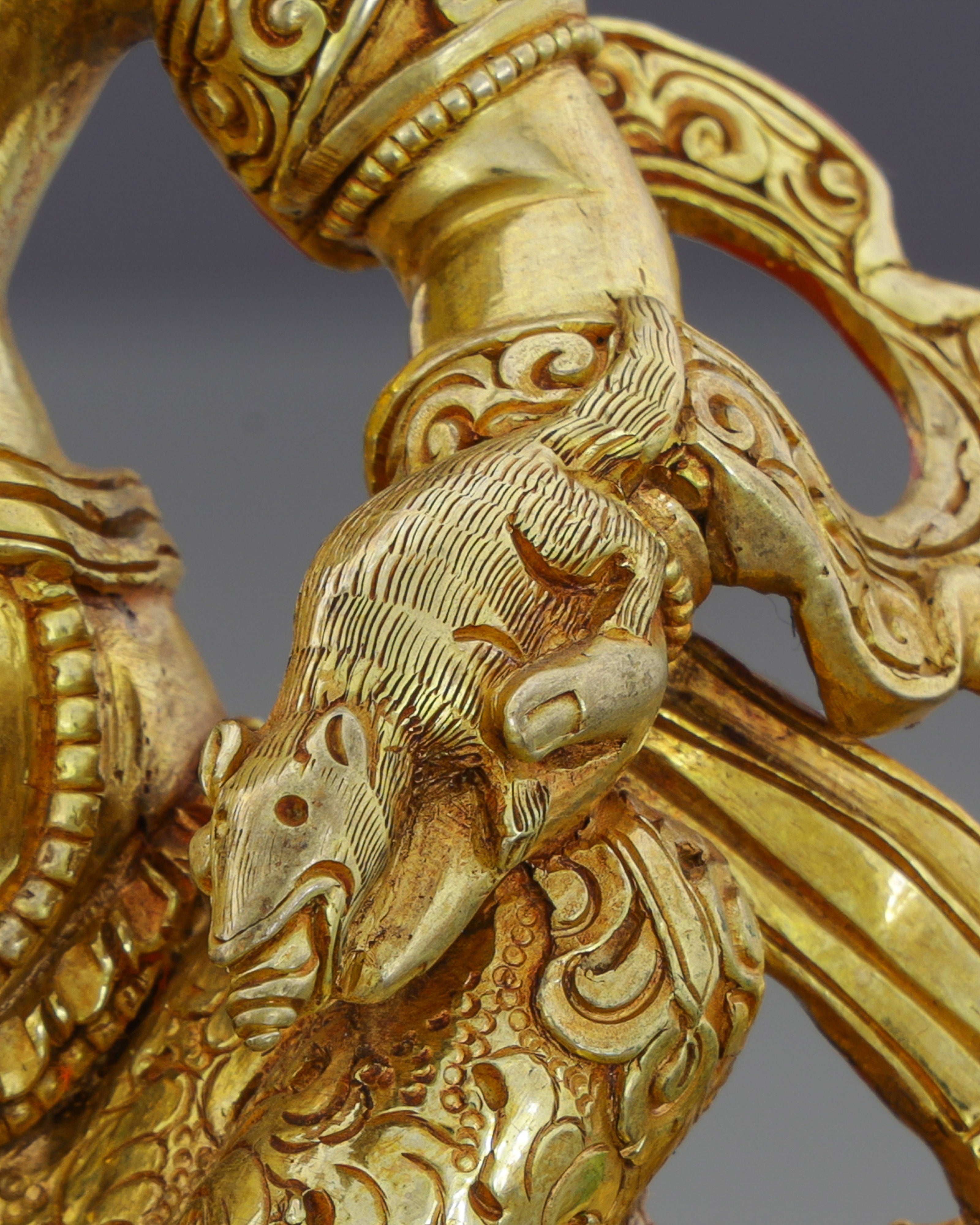 Guardian of Prosperity | Handcrafted Nepalese Namtoshe Statue