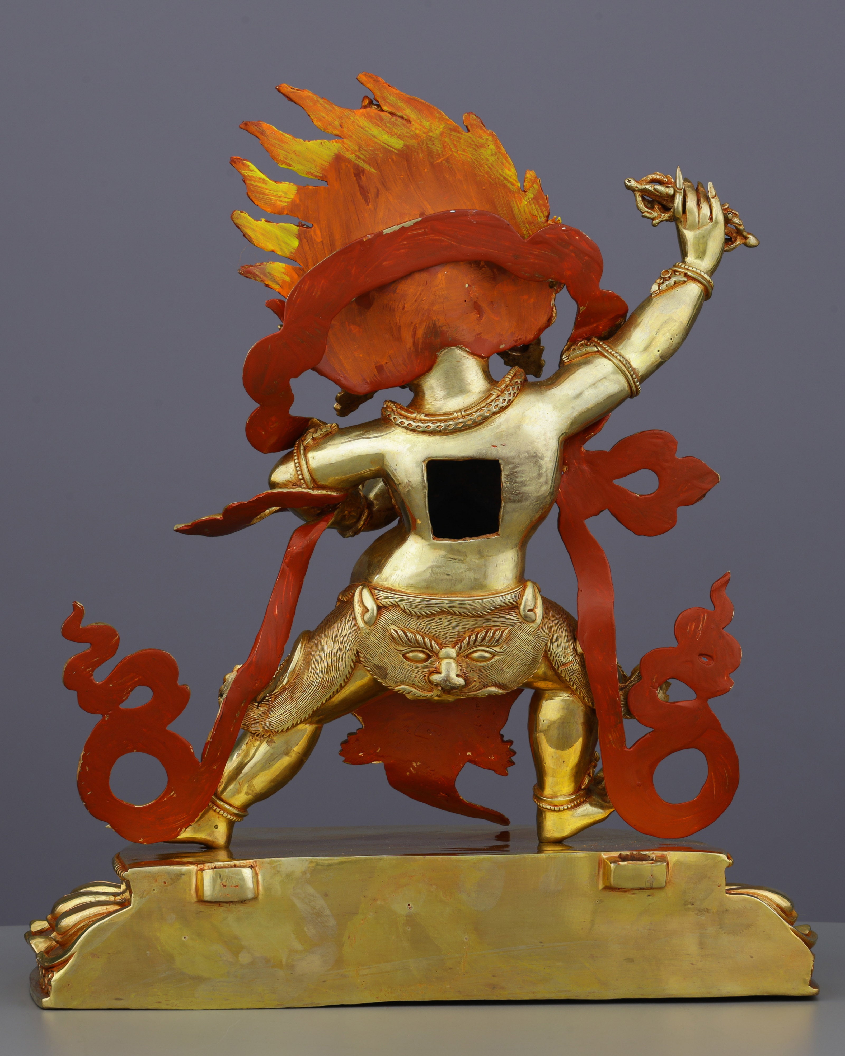 Thunderbolt Power Unleashed | Handcrafted Nepalese Vajrapani Statue