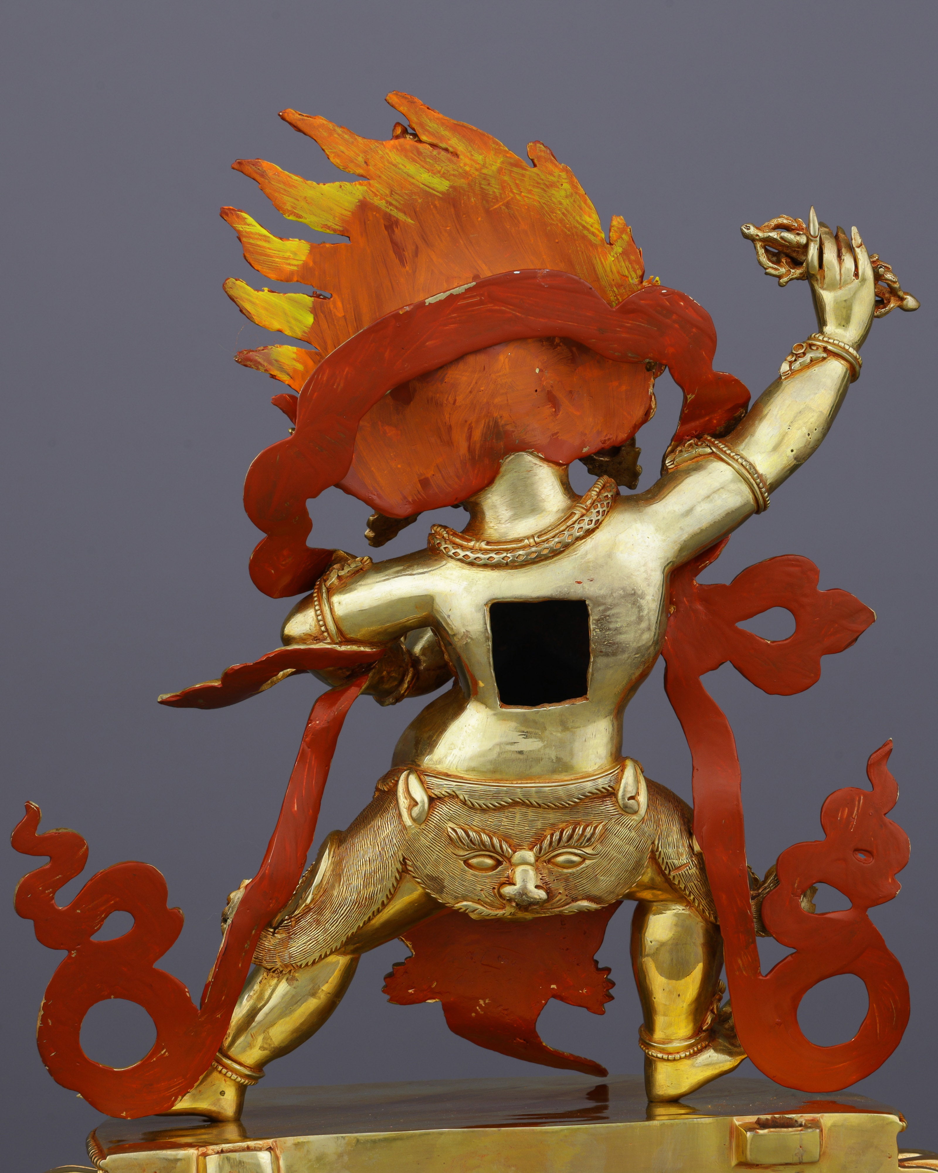 Thunderbolt Power Unleashed | Handcrafted Nepalese Vajrapani Statue