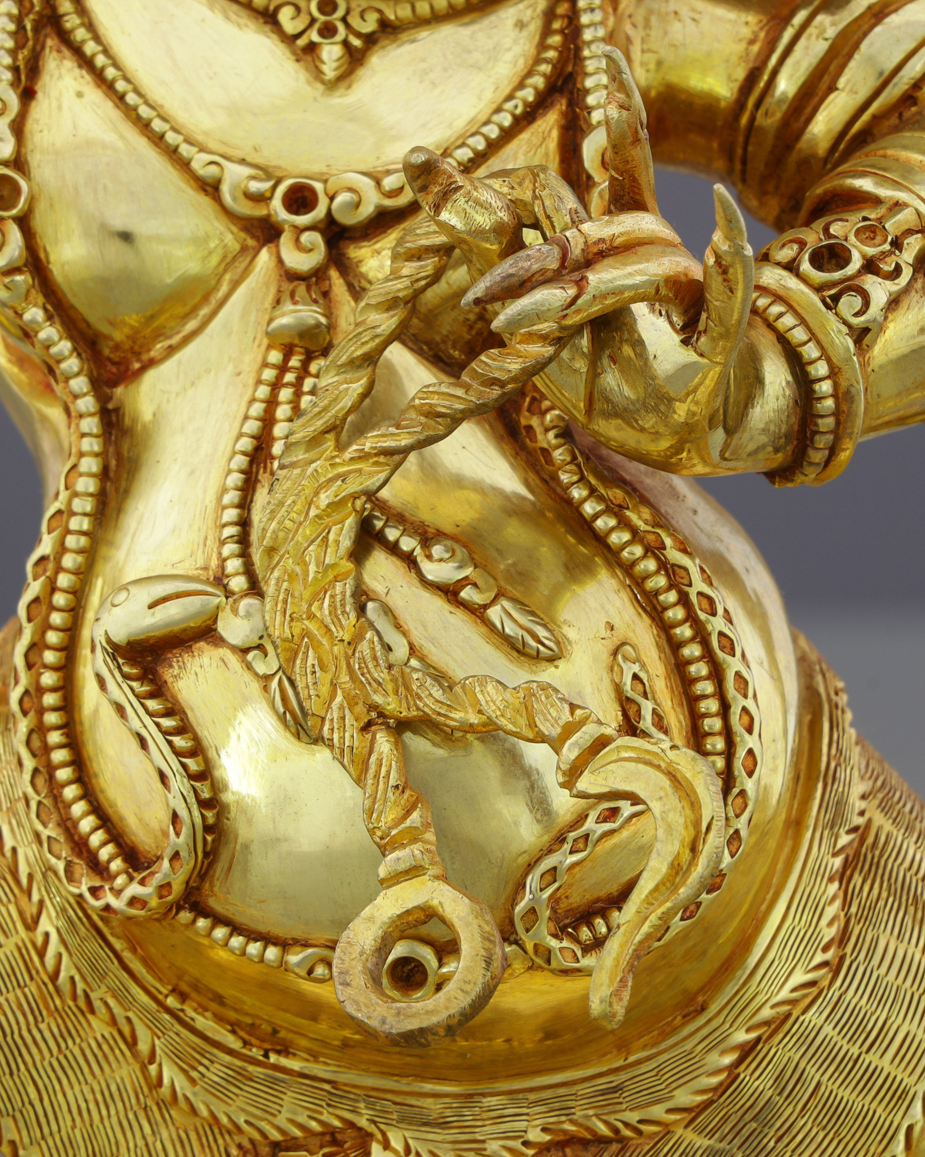 Thunderbolt Power Unleashed | Handcrafted Nepalese Vajrapani Statue