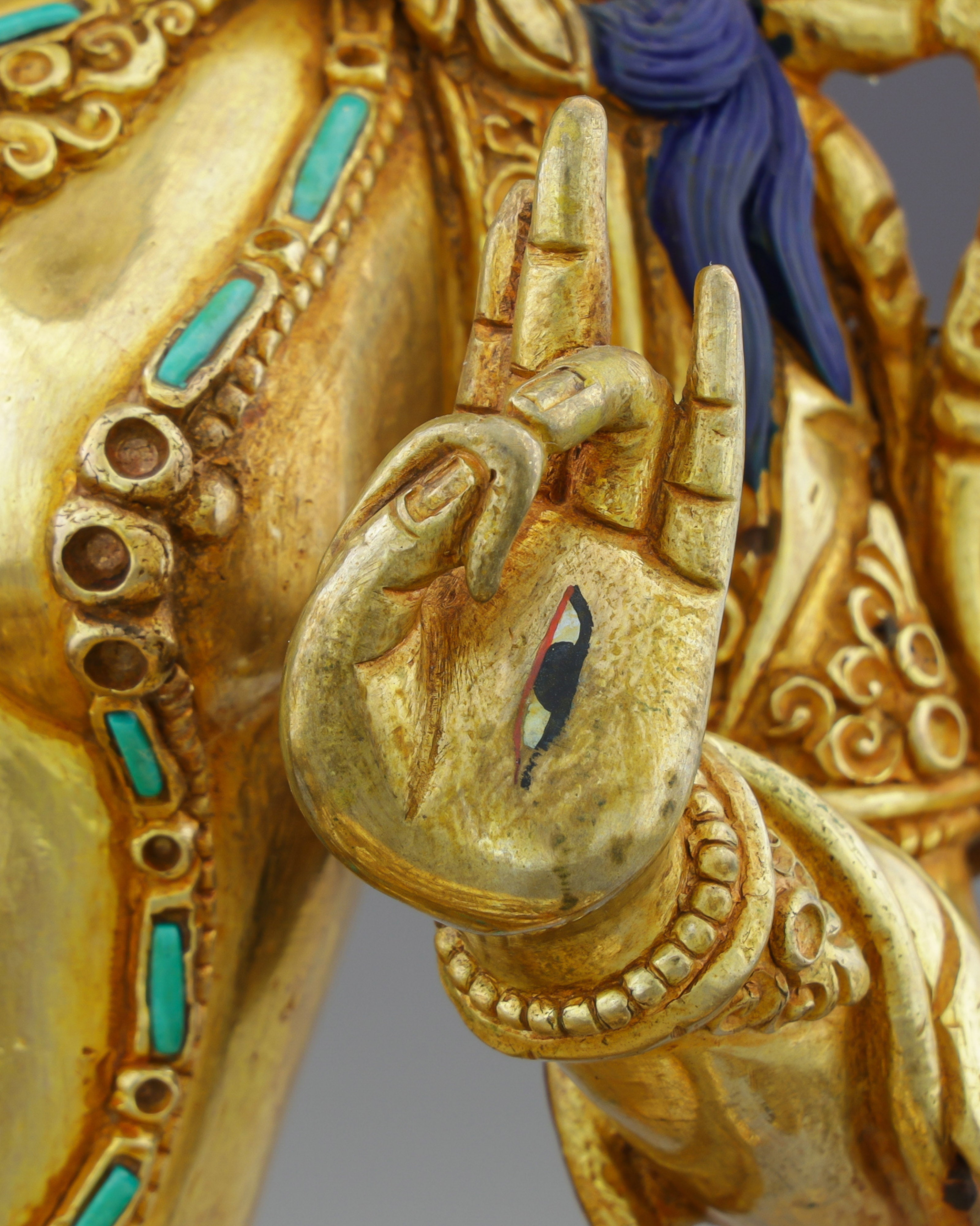 White Tara | Seven-Eyed Mother of Compassion in Golden Splendor