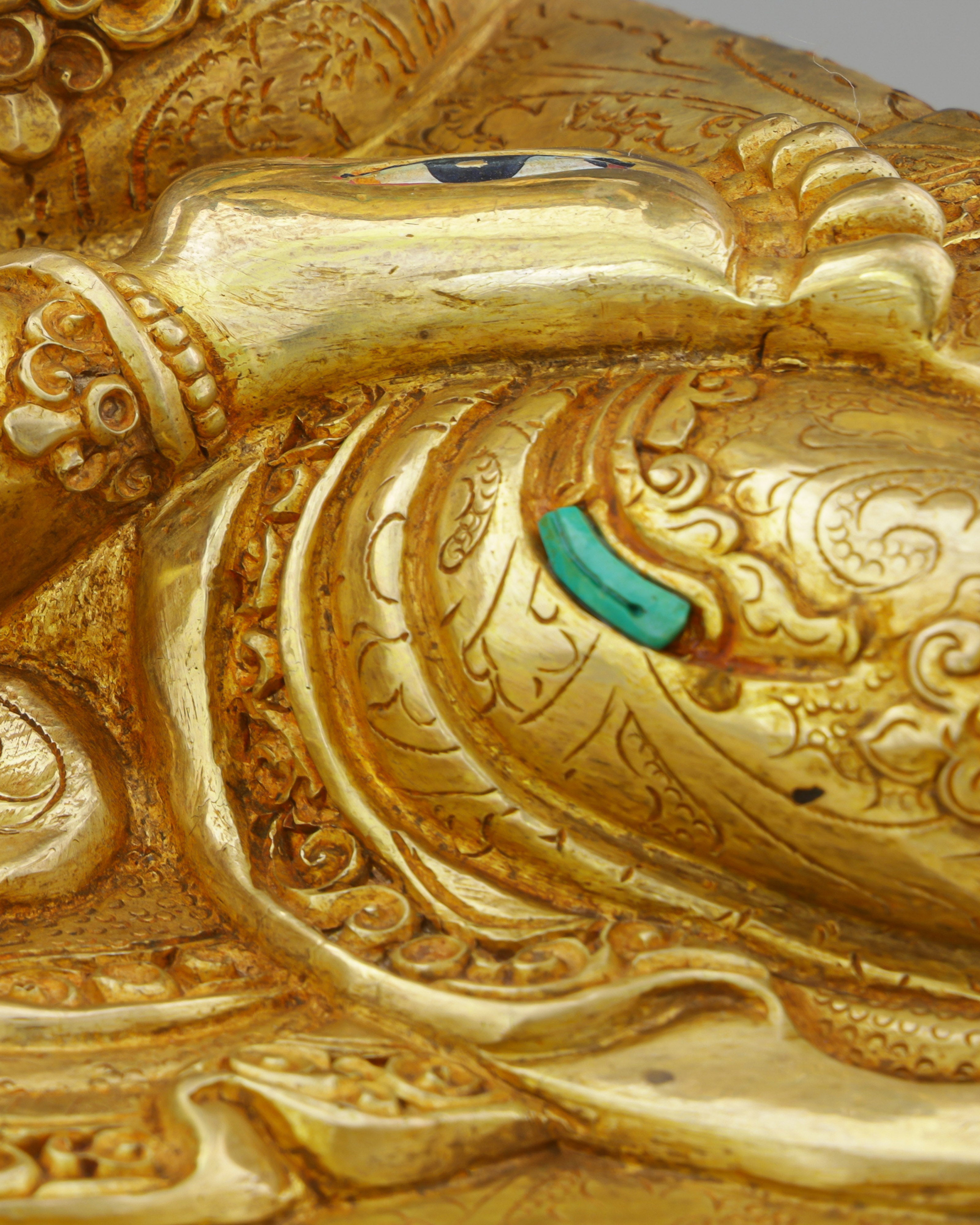 White Tara | Seven-Eyed Mother of Compassion in Golden Splendor