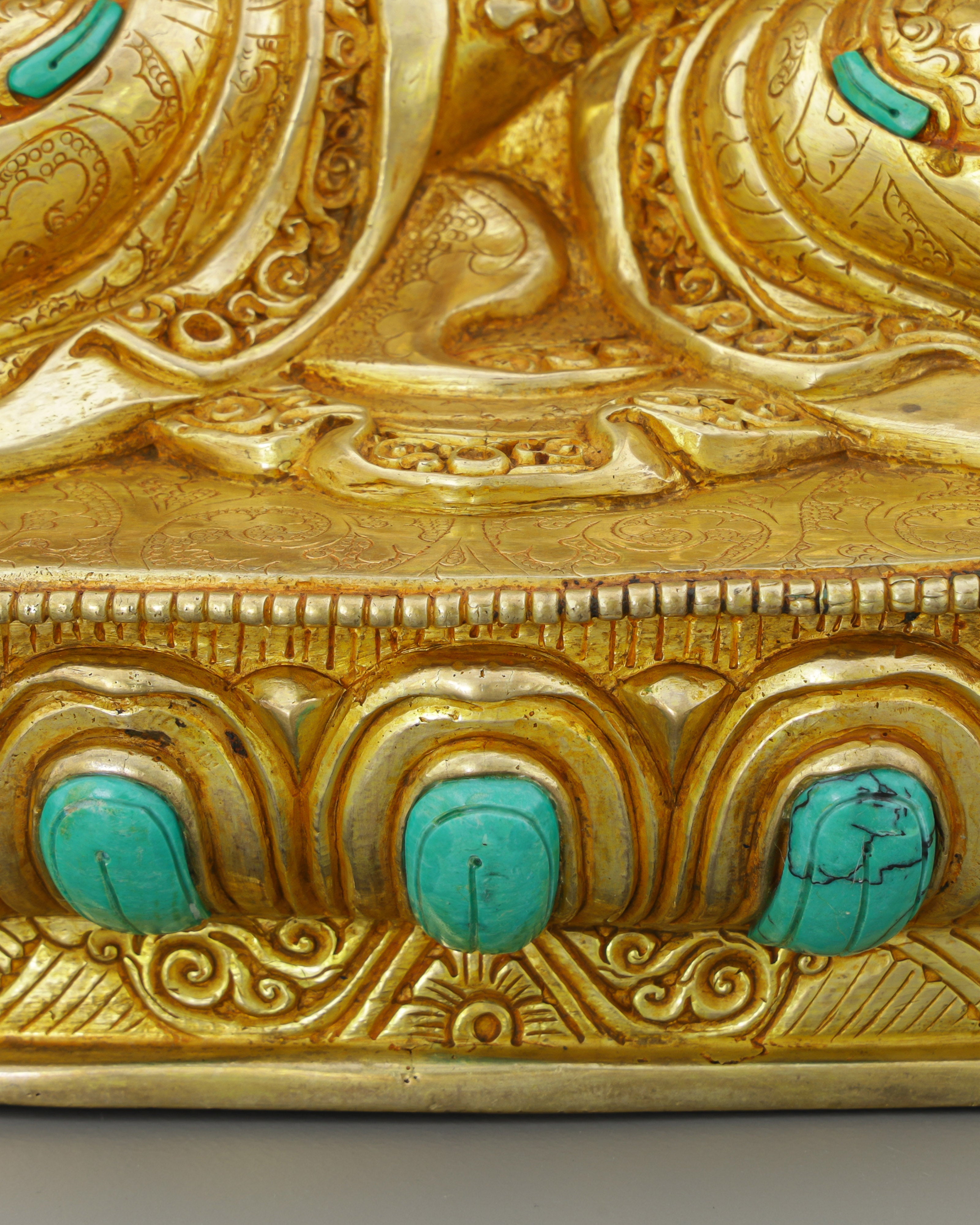 White Tara | Seven-Eyed Mother of Compassion in Golden Splendor