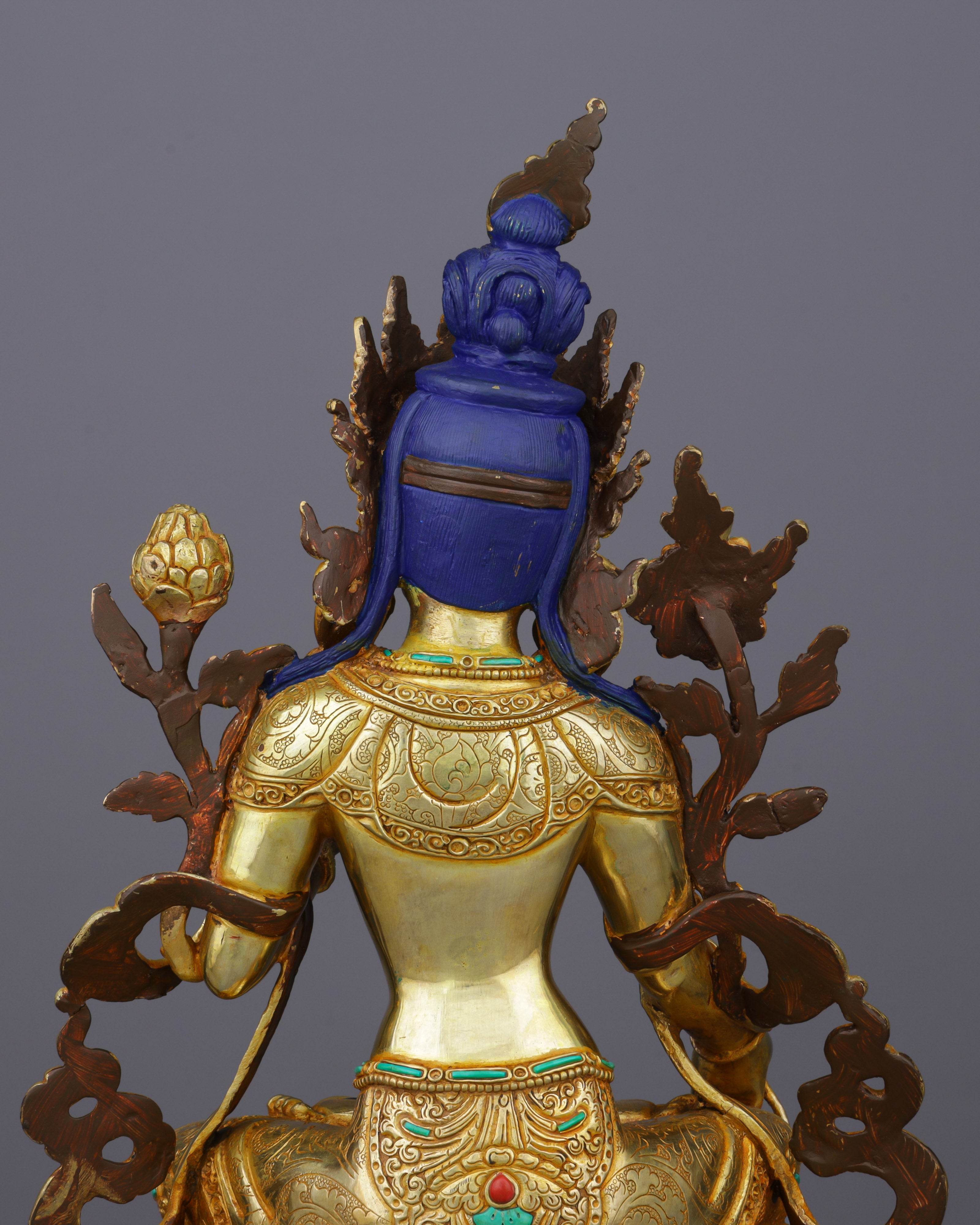 White Tara | Seven-Eyed Mother of Compassion in Golden Splendor