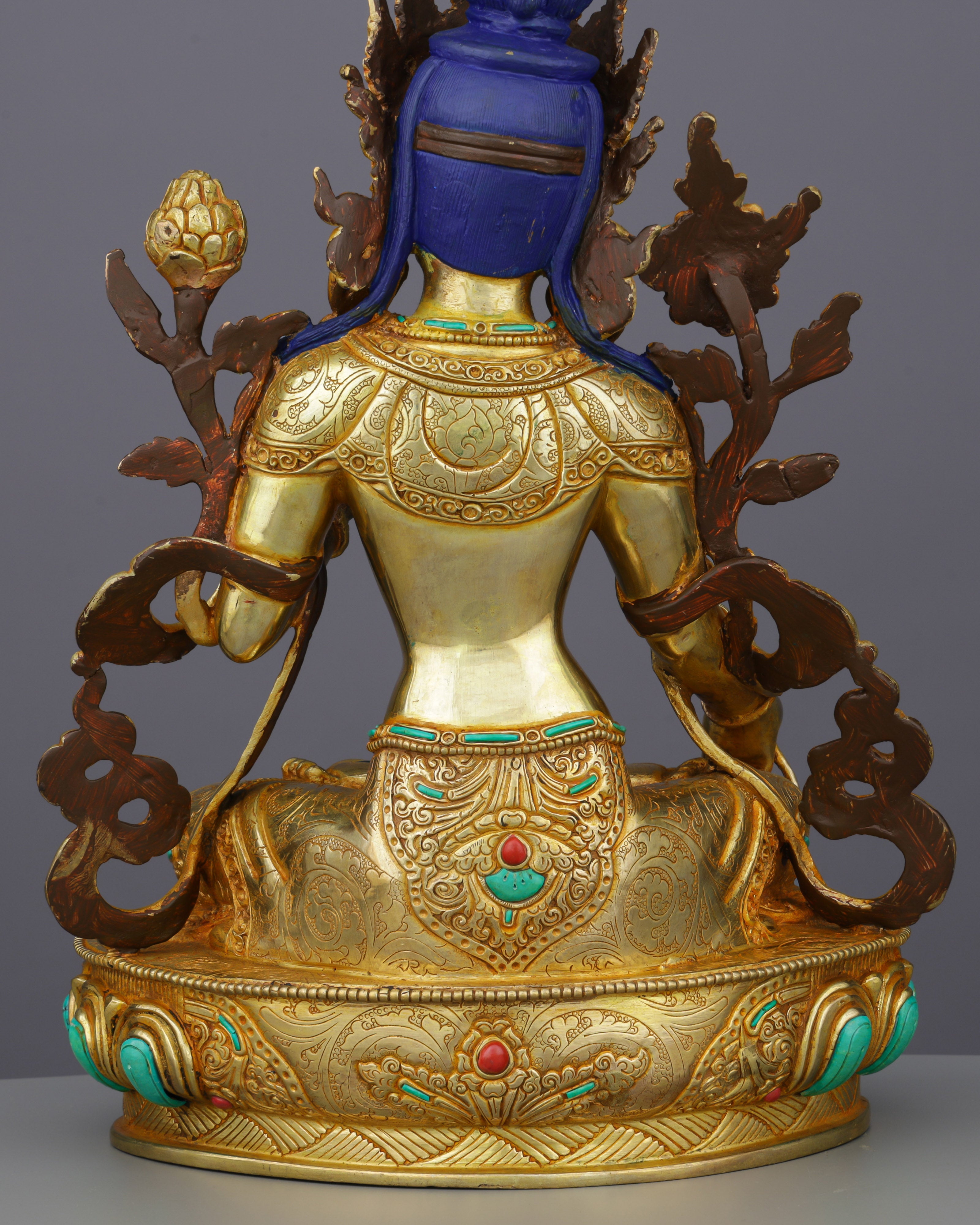White Tara | Seven-Eyed Mother of Compassion in Golden Splendor