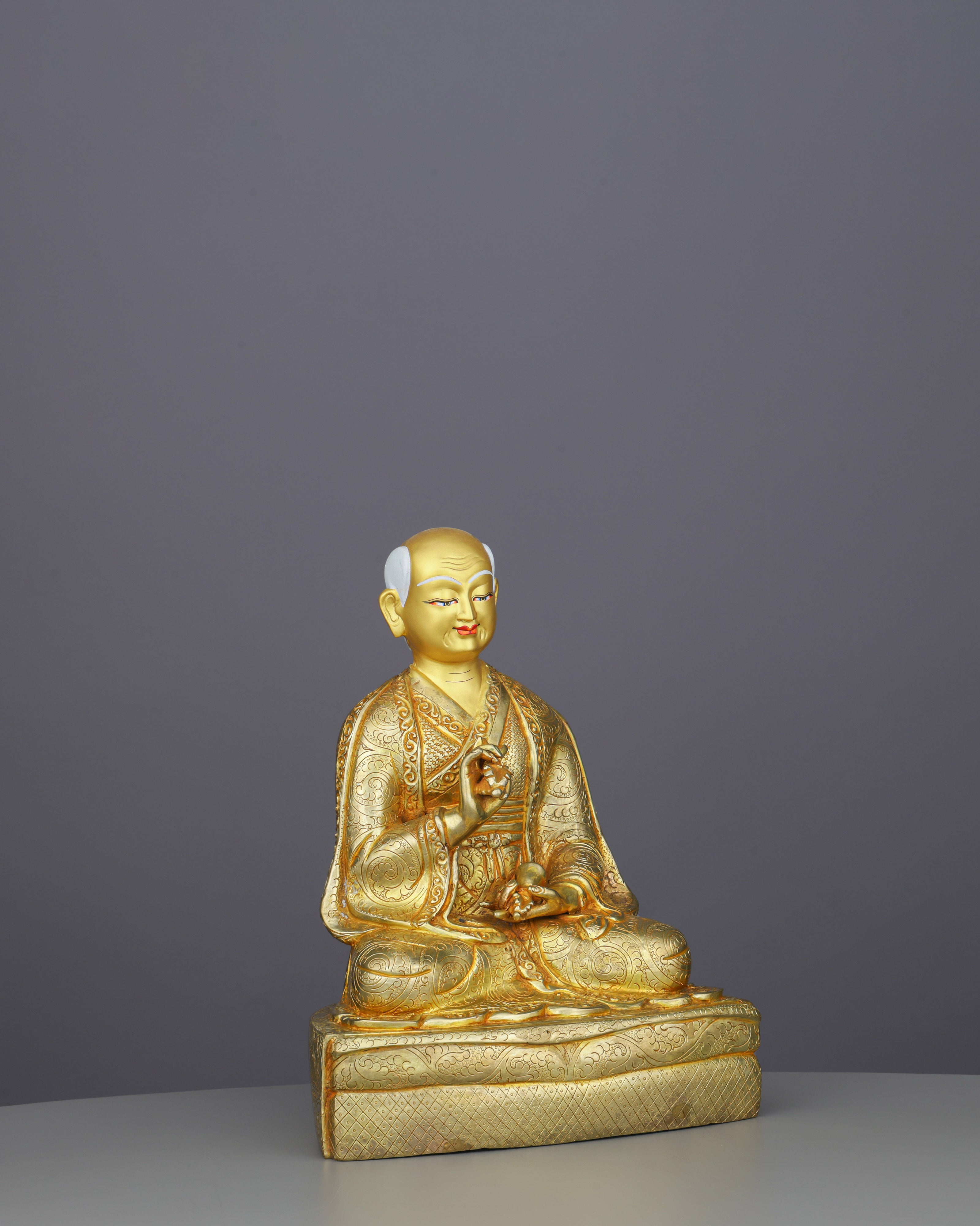 Luminous Legacy | Handcrafted Jetsun Drakpa Gyaltsen Statue