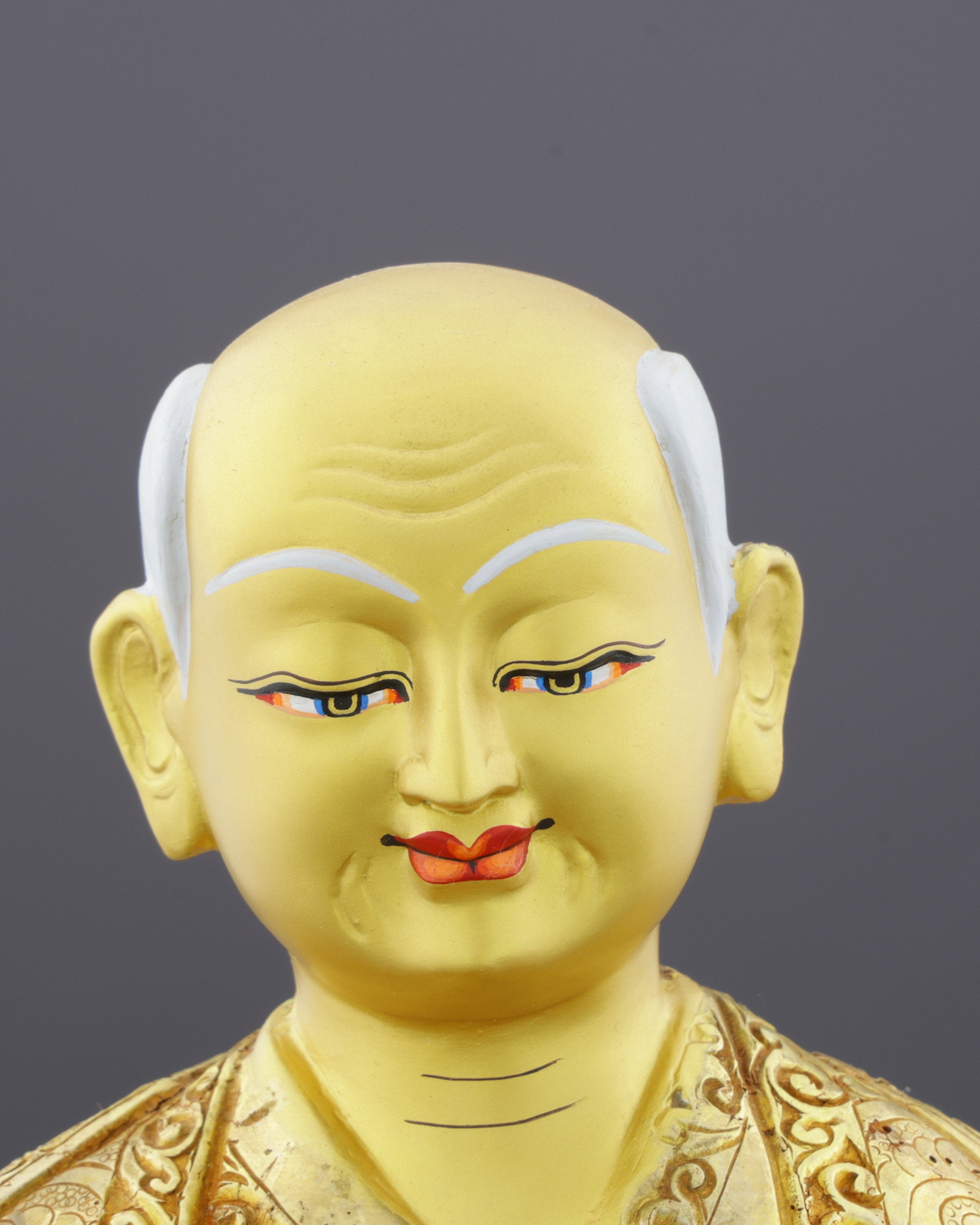 Luminous Legacy | Handcrafted Jetsun Drakpa Gyaltsen Statue