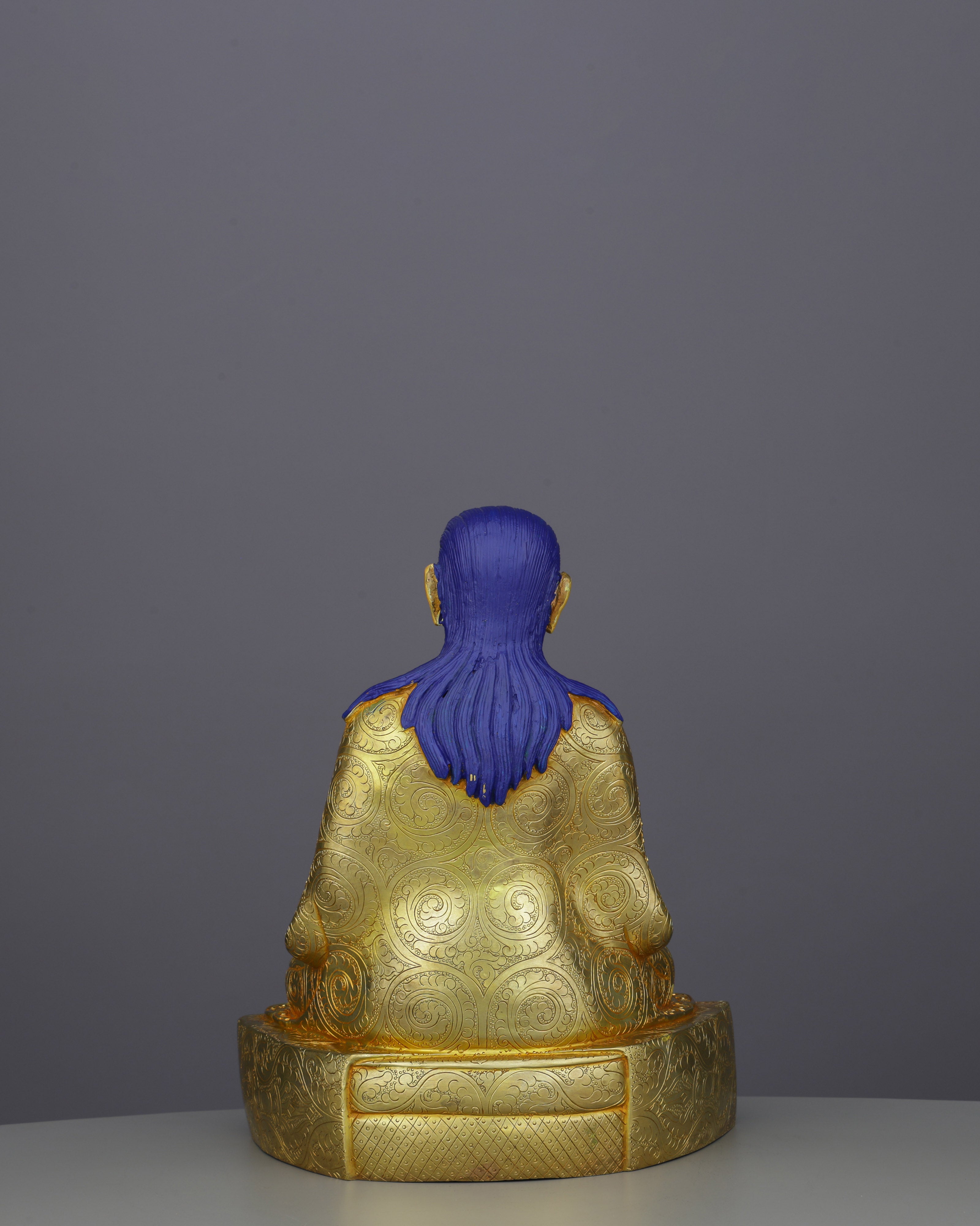 Golden Radiance | Handcrafted Lobpon Sonam Tsemo Statue