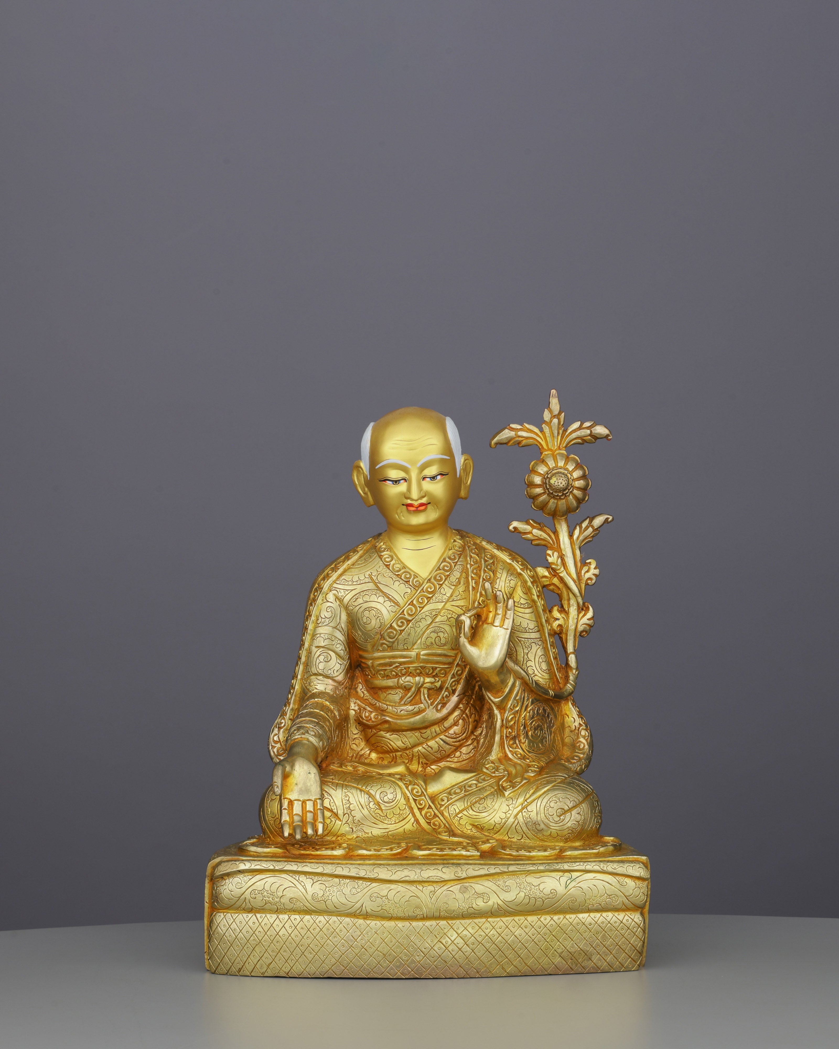 Handcrafted Sachen Kunga Nyingpo Statue | Founder of the Glorious Sakya Tradition